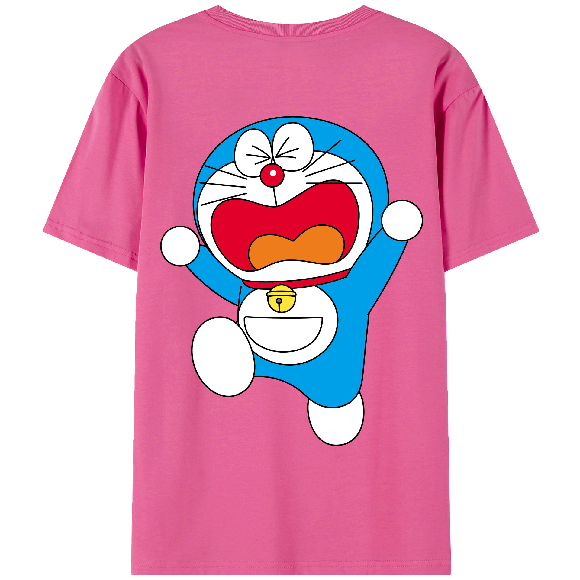 （画像用） ドラえもん Doraemon レディース半袖Tシャツ(バックプリント)
