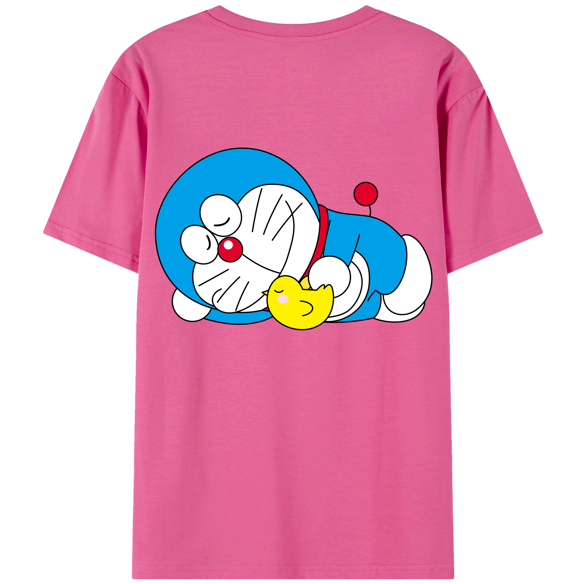 （画像用） ドラえもん Doraemon レディース半袖Tシャツ(バックプリント)