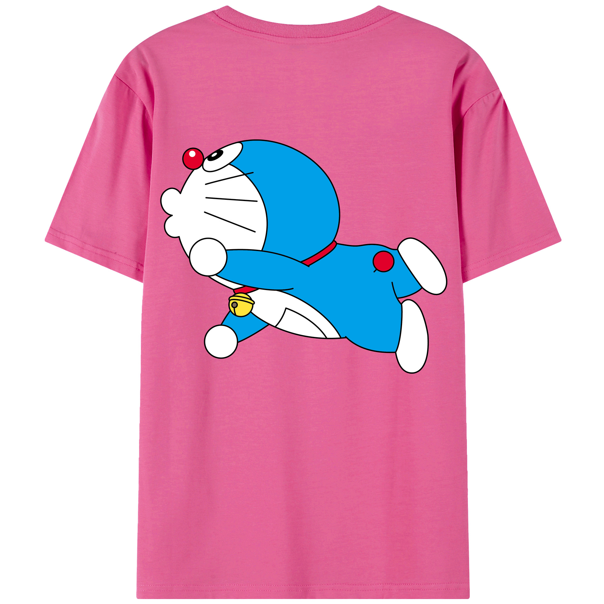 （画像用） ドラえもん Doraemon レディース半袖Tシャツ(バックプリント)