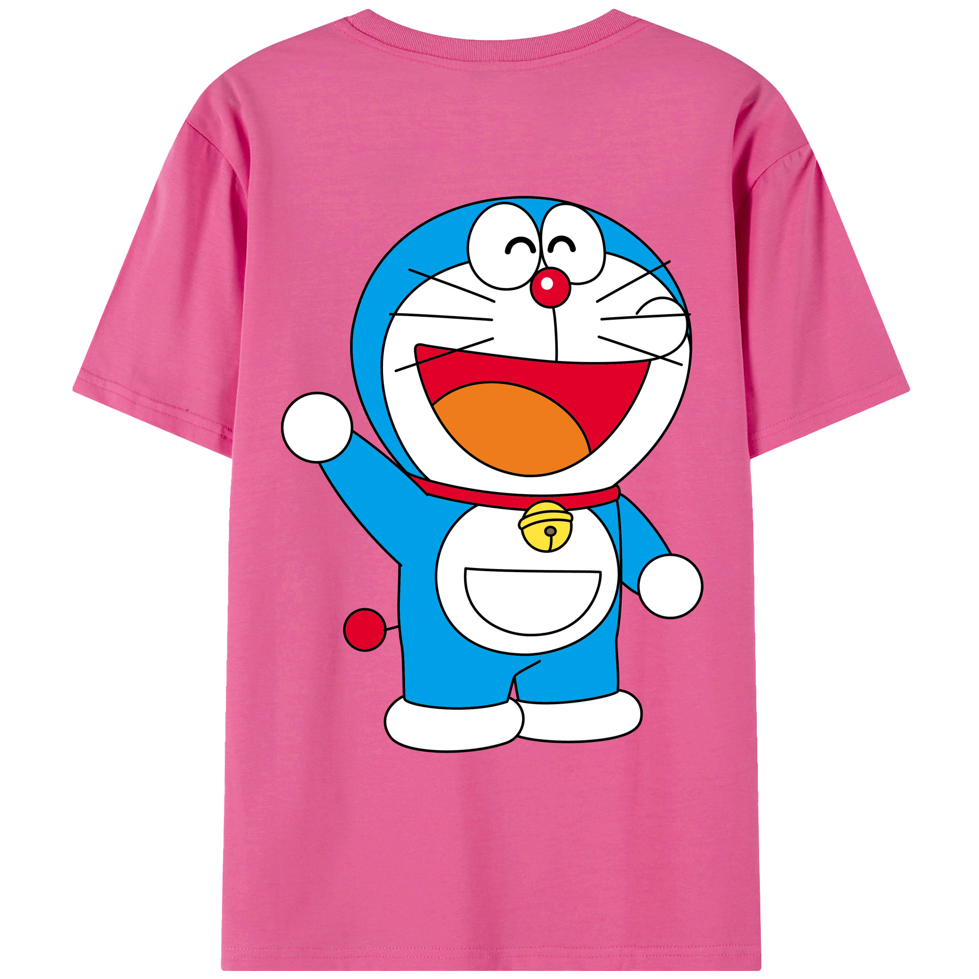 （画像用） ドラえもん Doraemon レディース半袖Tシャツ(バックプリント)