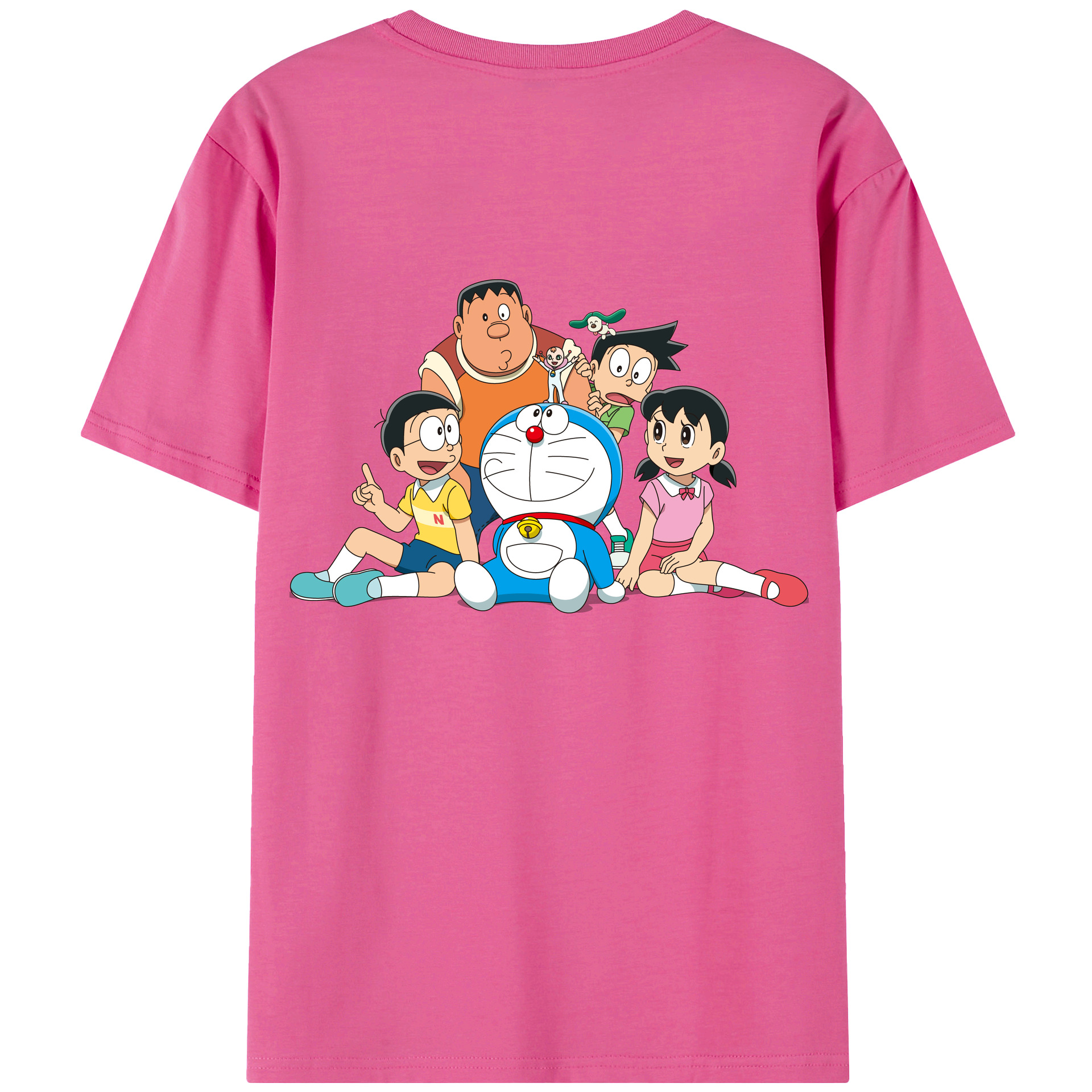 （画像用） ドラえもん Doraemon レディース半袖Tシャツ(バックプリント)