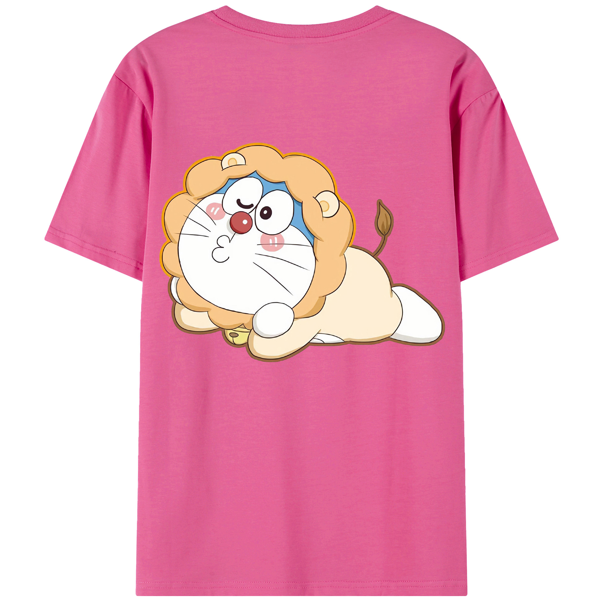 （画像用） ドラえもん Doraemon レディース半袖Tシャツ(バックプリント)