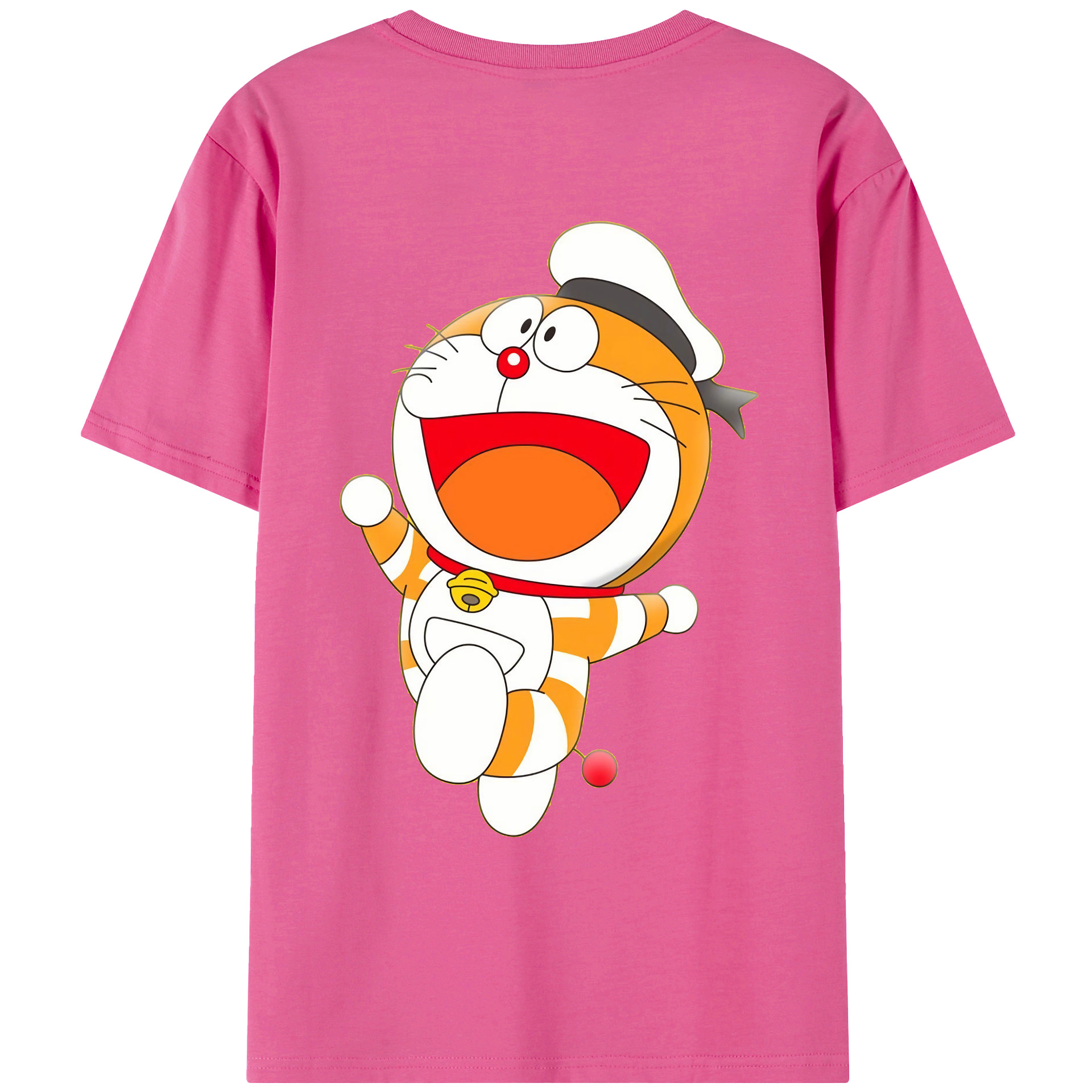 （画像用） ドラえもん Doraemon レディース半袖Tシャツ(バックプリント)