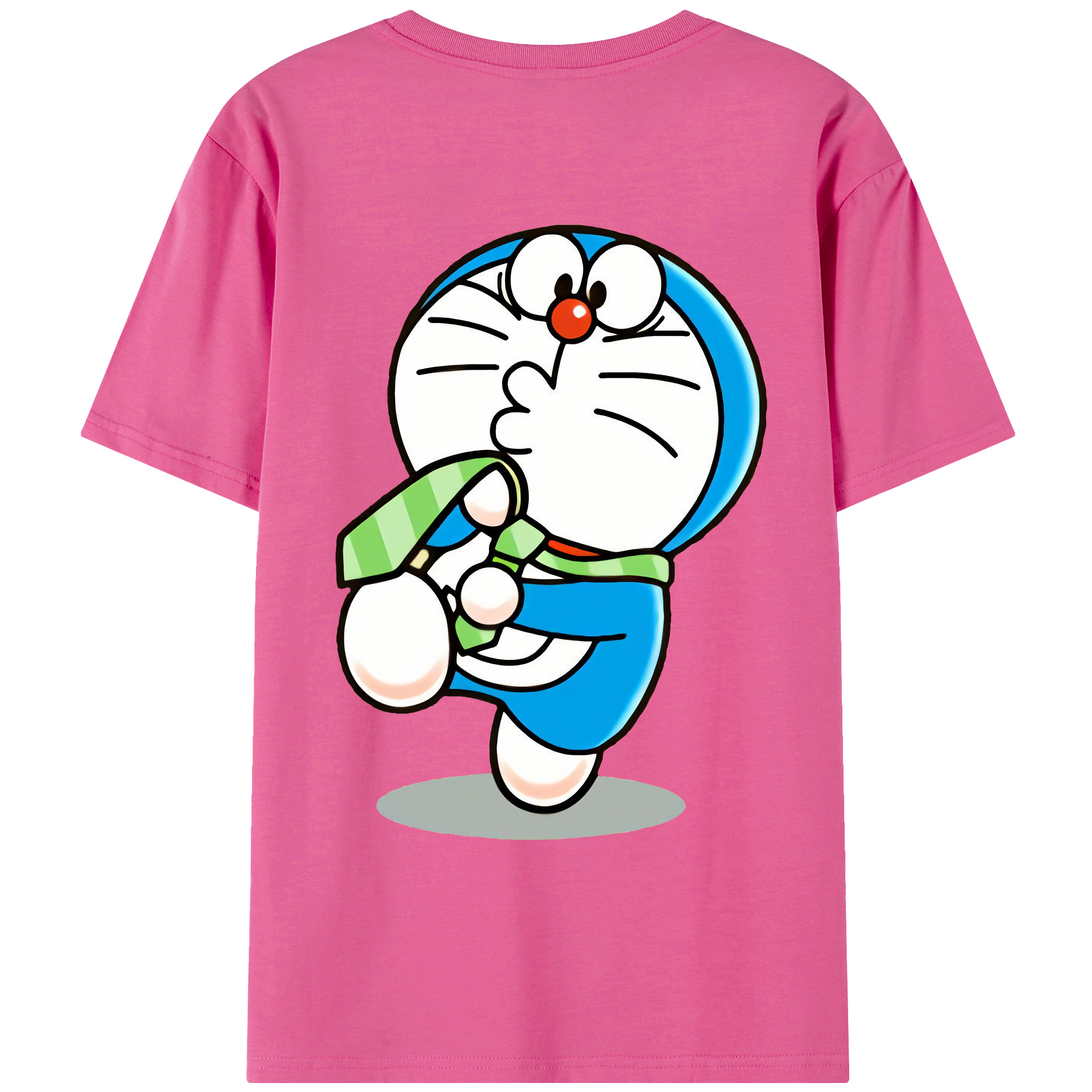 （画像用） ドラえもん Doraemon レディース半袖Tシャツ(バックプリント)