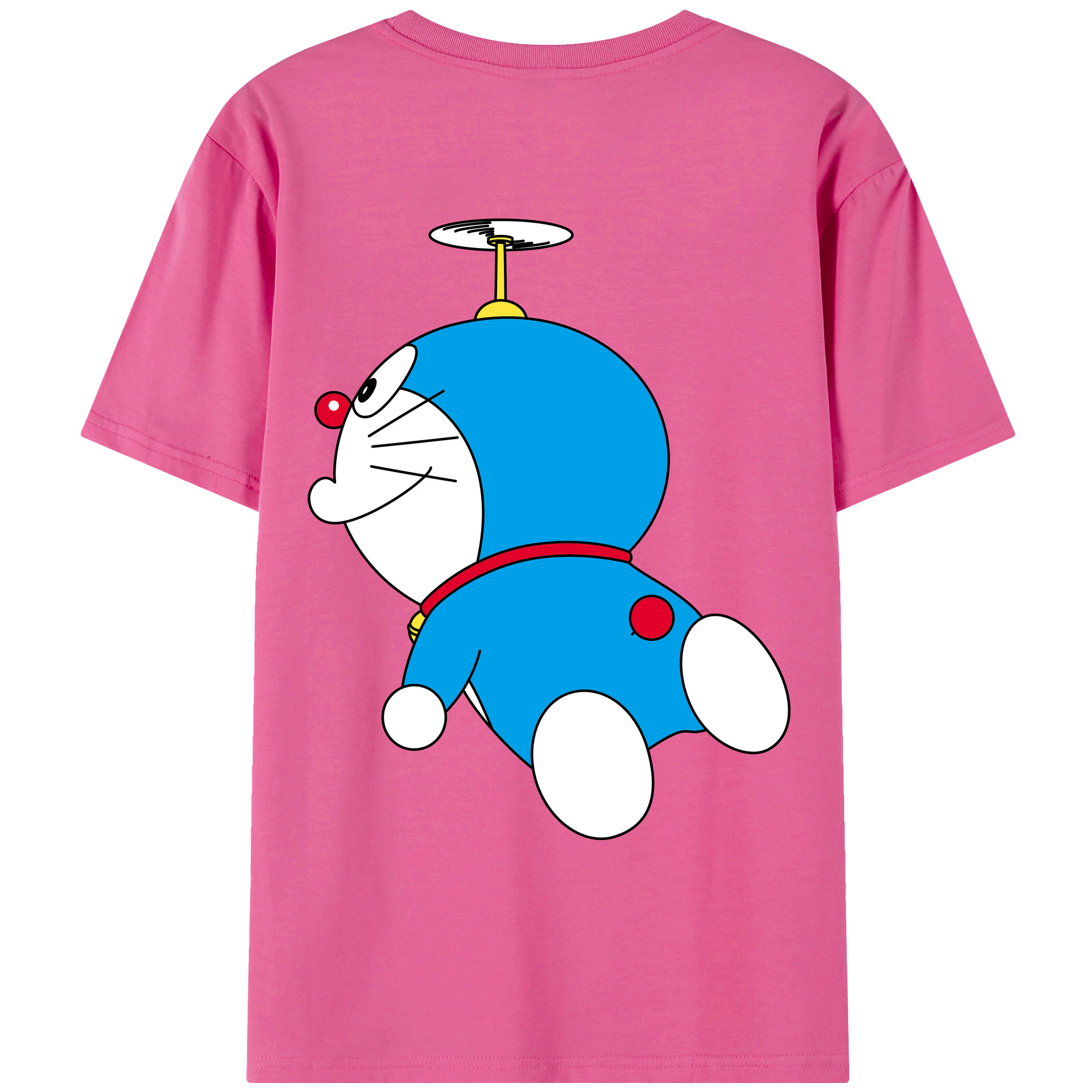 （画像用） ドラえもん Doraemon レディース半袖Tシャツ(バックプリント)