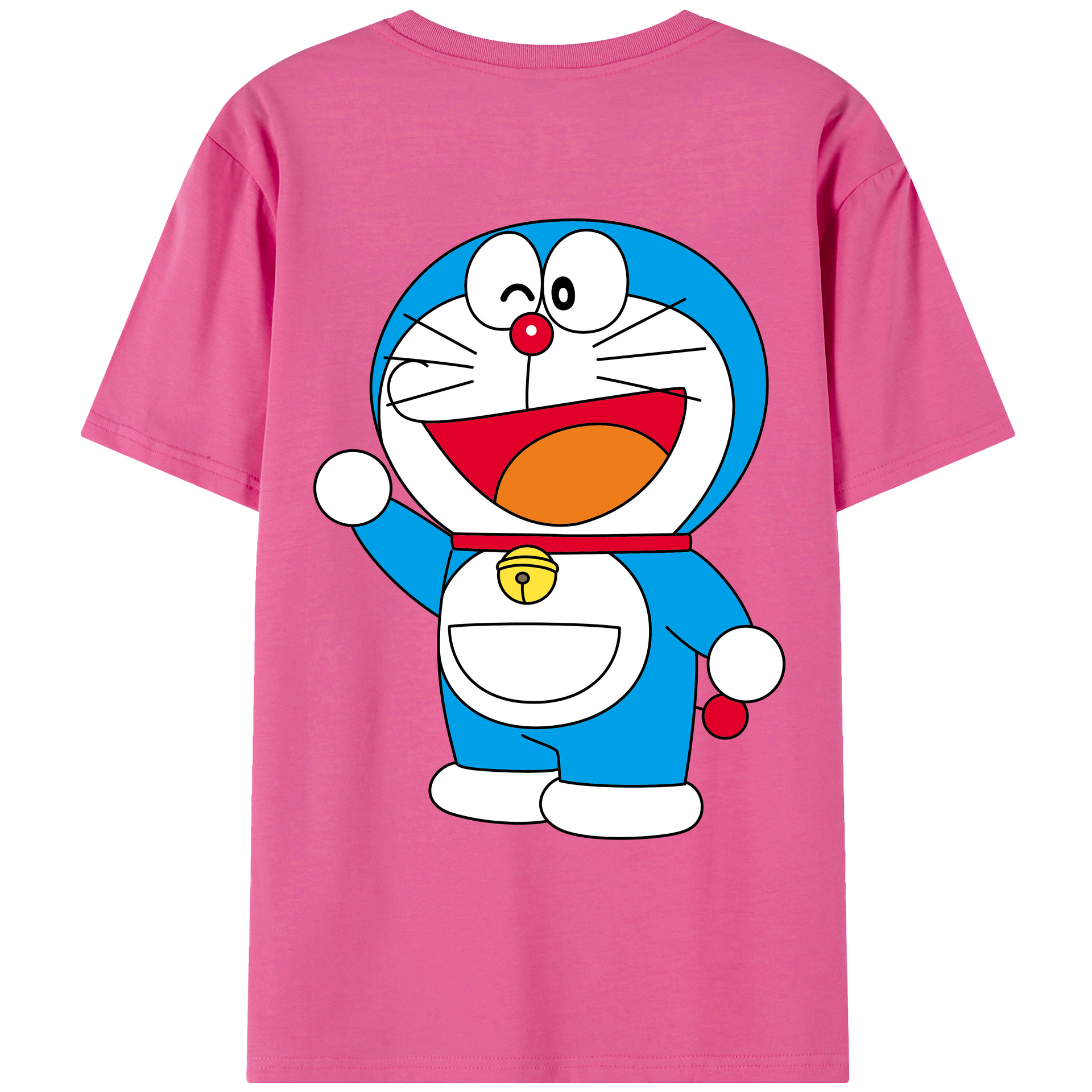 （画像用） ドラえもん Doraemon レディース半袖Tシャツ(バックプリント)