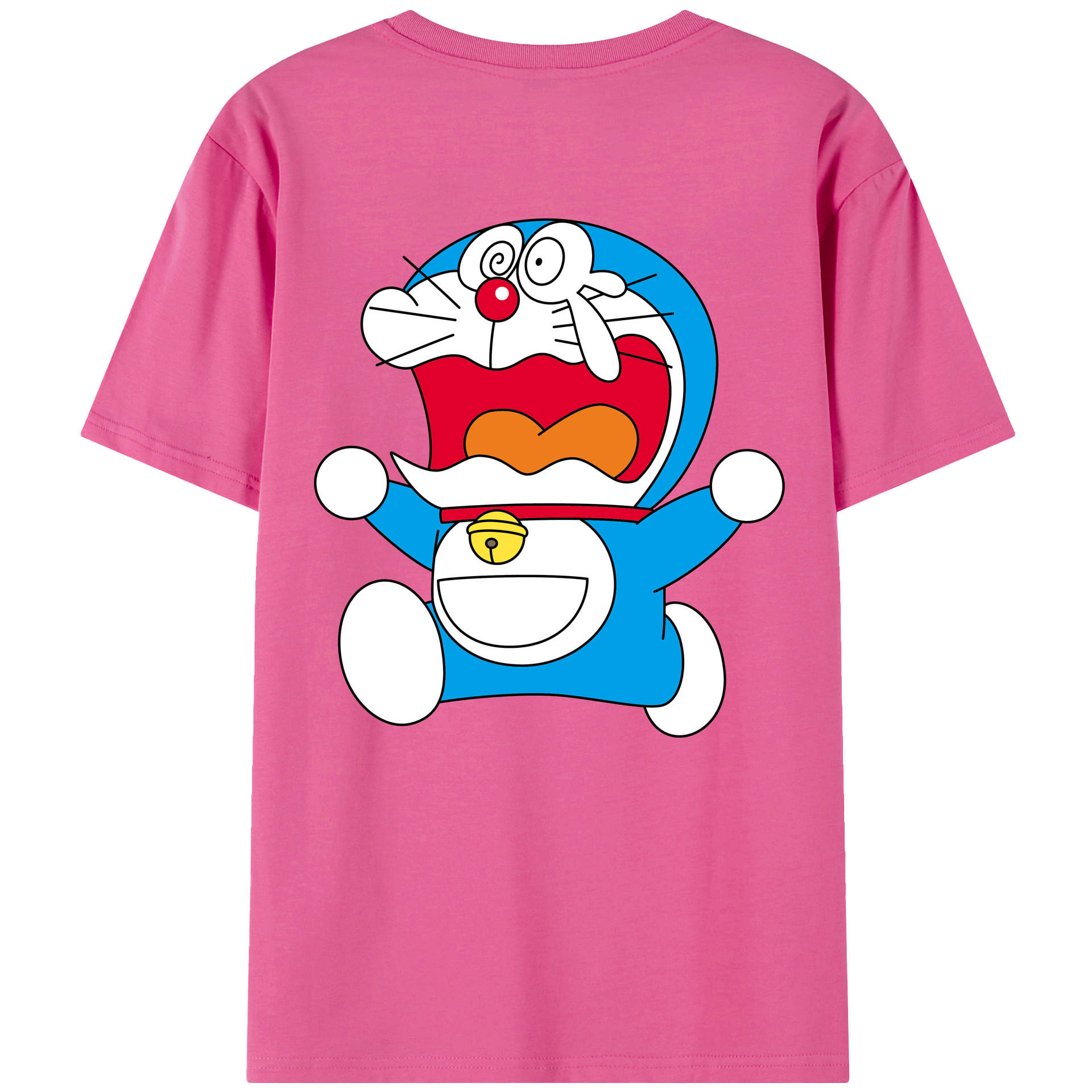（画像用） ドラえもん Doraemon レディース半袖Tシャツ(バックプリント)