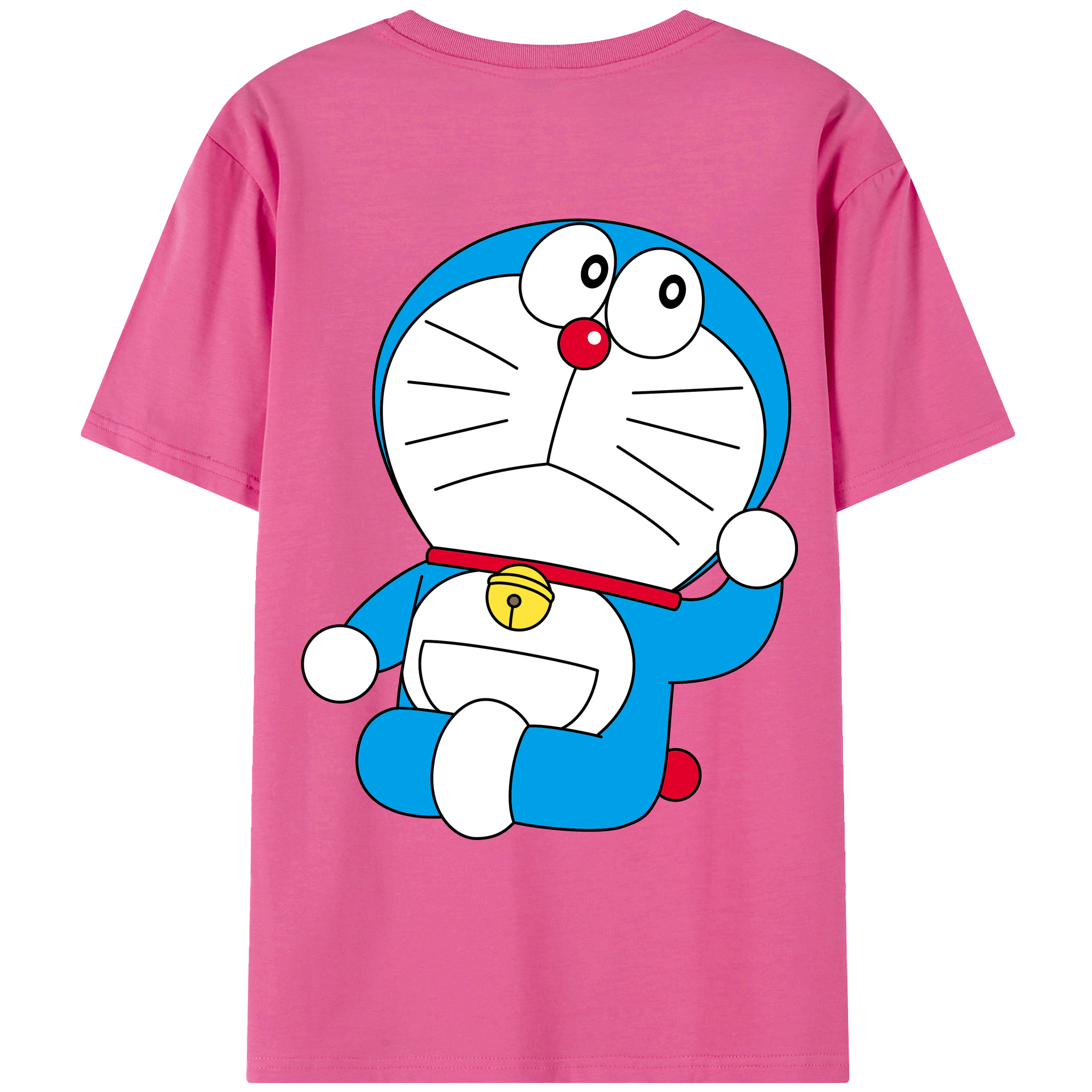 （画像用） ドラえもん Doraemon レディース半袖Tシャツ(バックプリント)