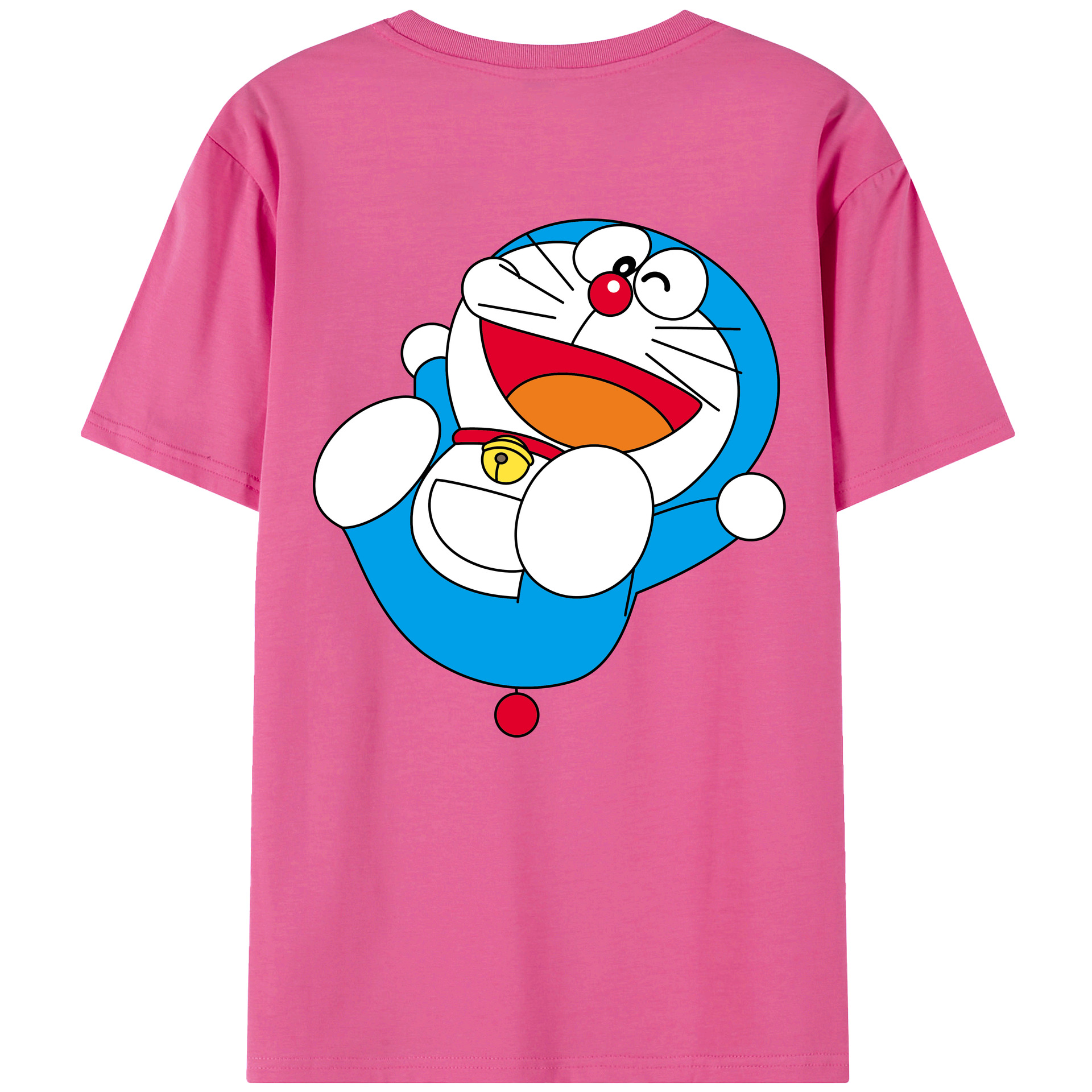 （画像用） ドラえもん Doraemon レディース半袖Tシャツ(バックプリント)