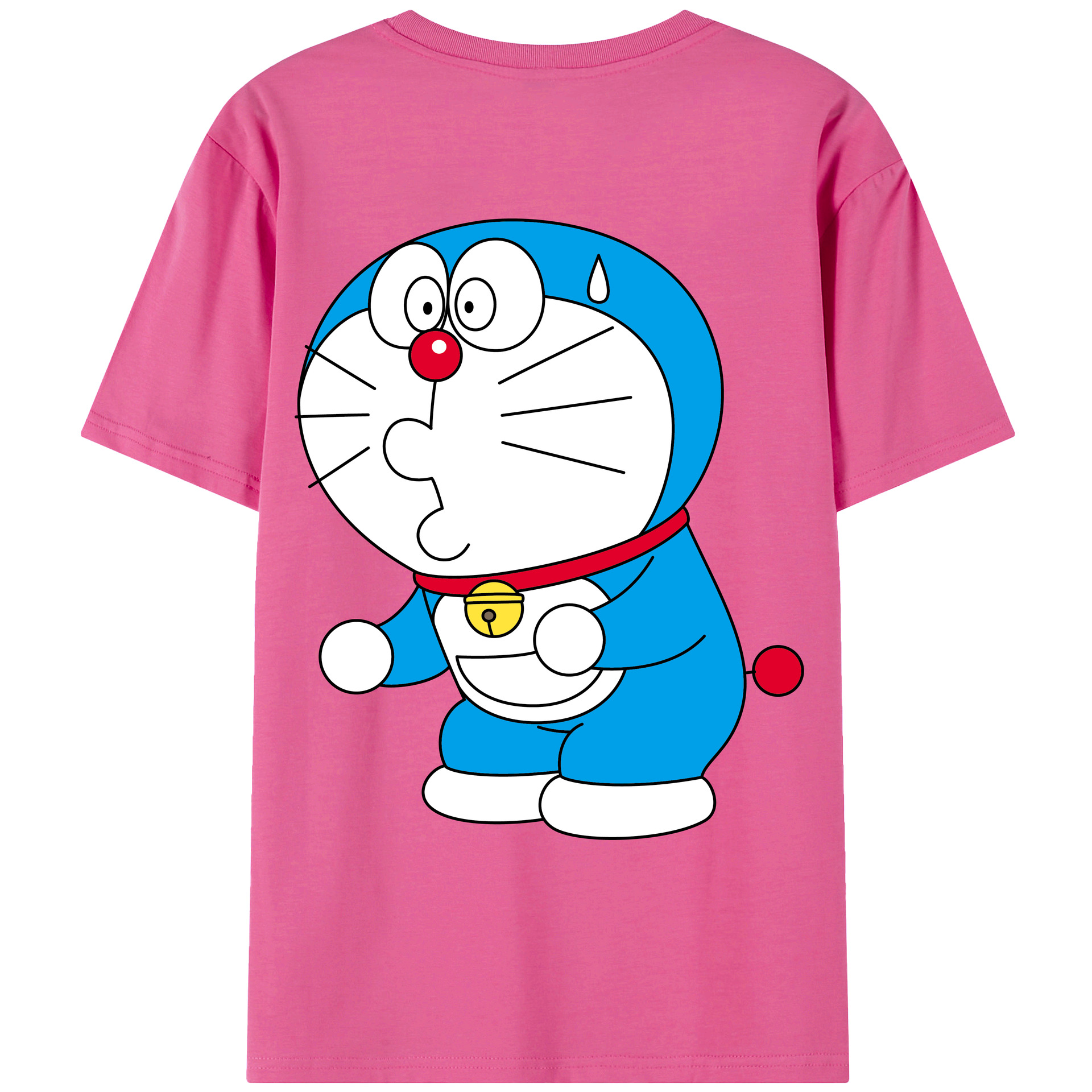 （画像用） ドラえもん Doraemon レディース半袖Tシャツ(バックプリント)