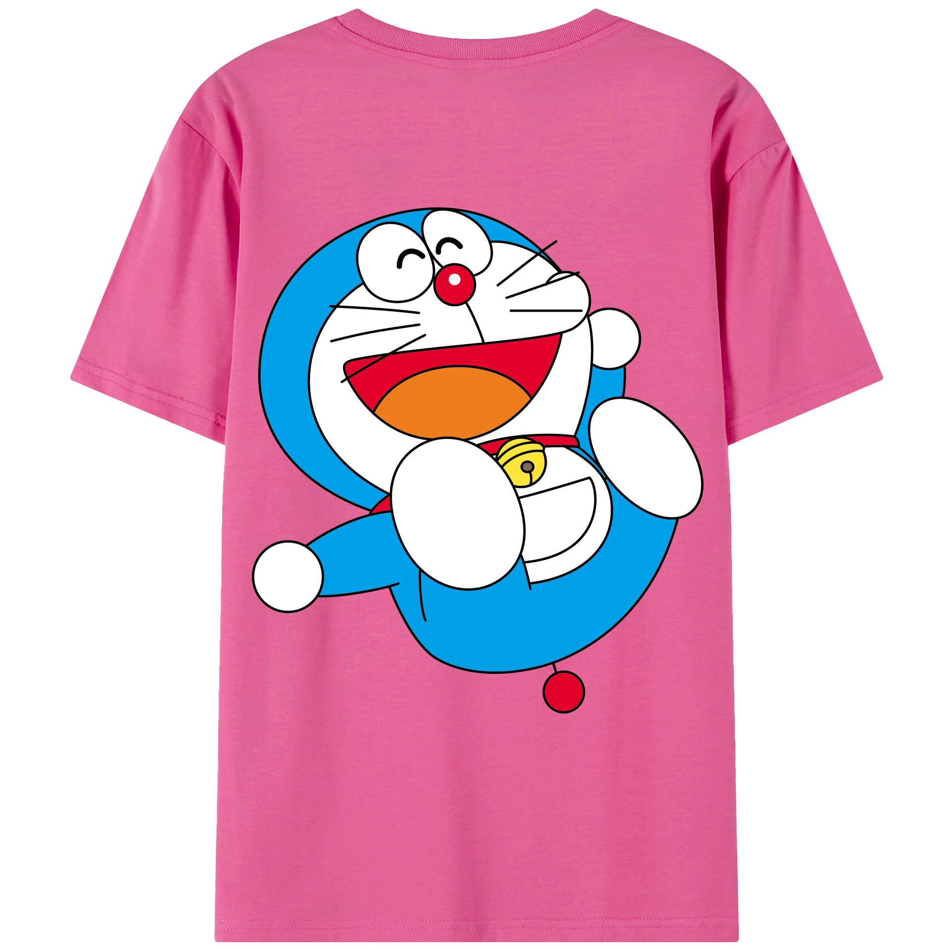 （画像用） ドラえもん Doraemon レディース半袖Tシャツ(バックプリント)