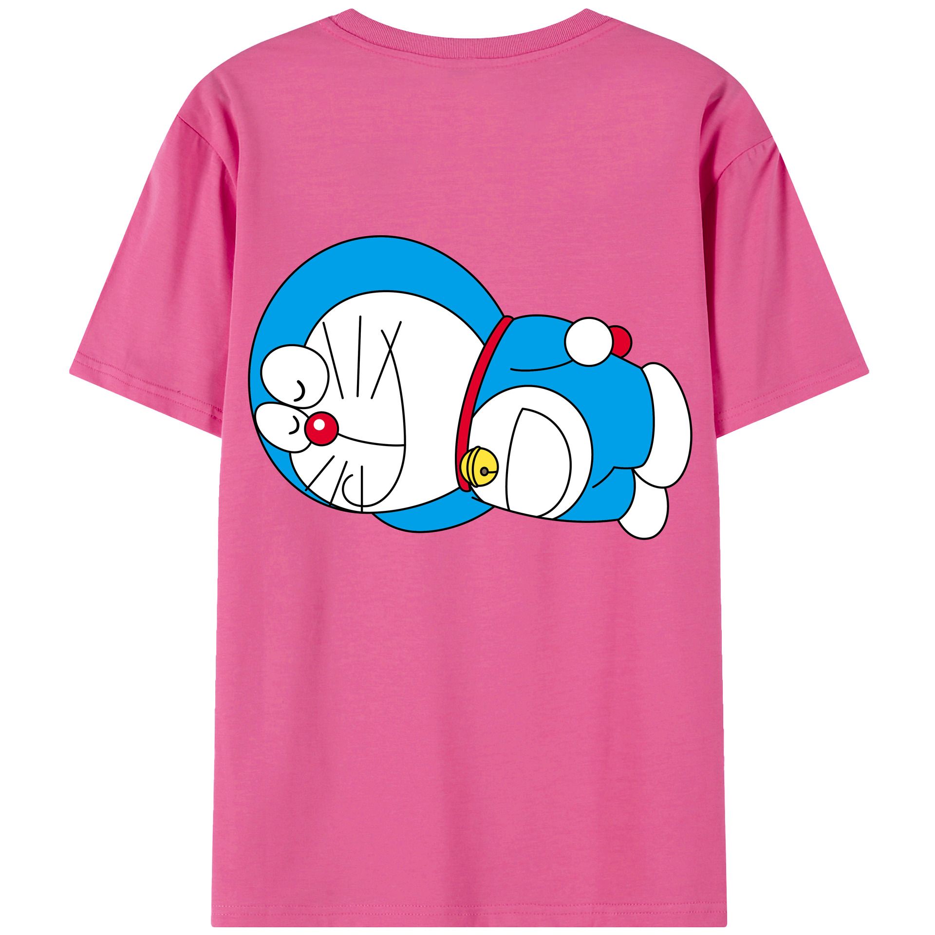 （画像用） ドラえもん Doraemon レディース半袖Tシャツ(バックプリント)