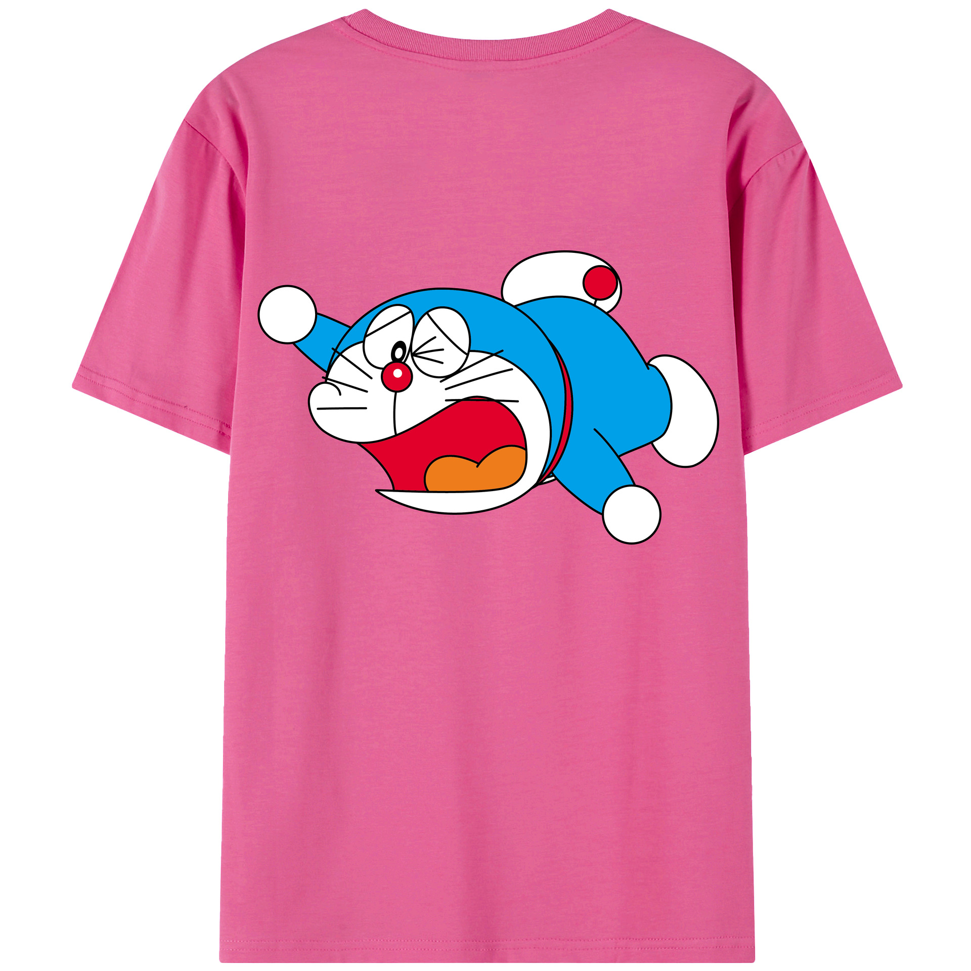 （画像用） ドラえもん Doraemon レディース半袖Tシャツ(バックプリント)