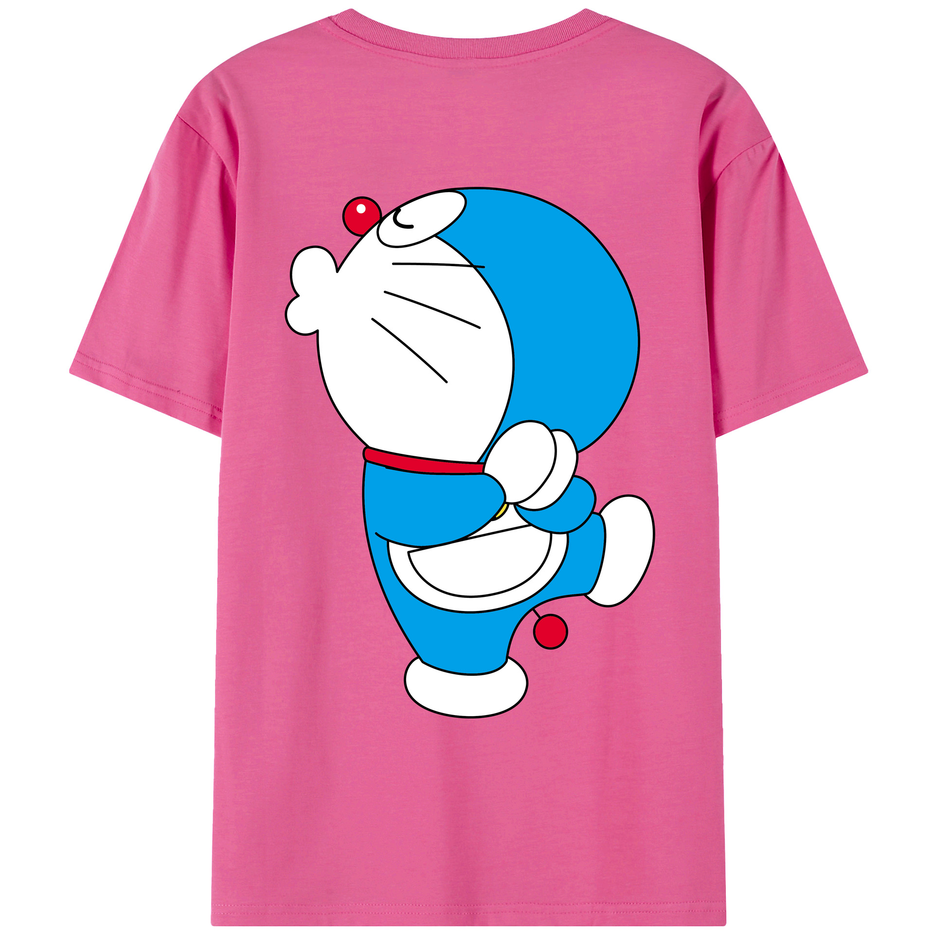（画像用） ドラえもん Doraemon レディース半袖Tシャツ(バックプリント)