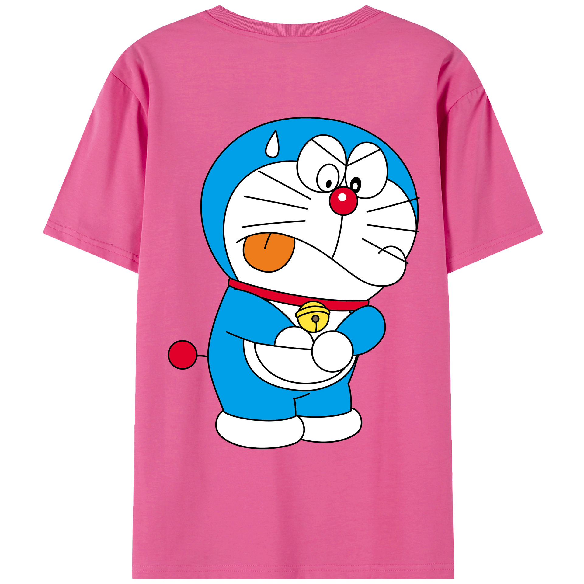 （画像用） ドラえもん Doraemon レディース半袖Tシャツ(バックプリント)