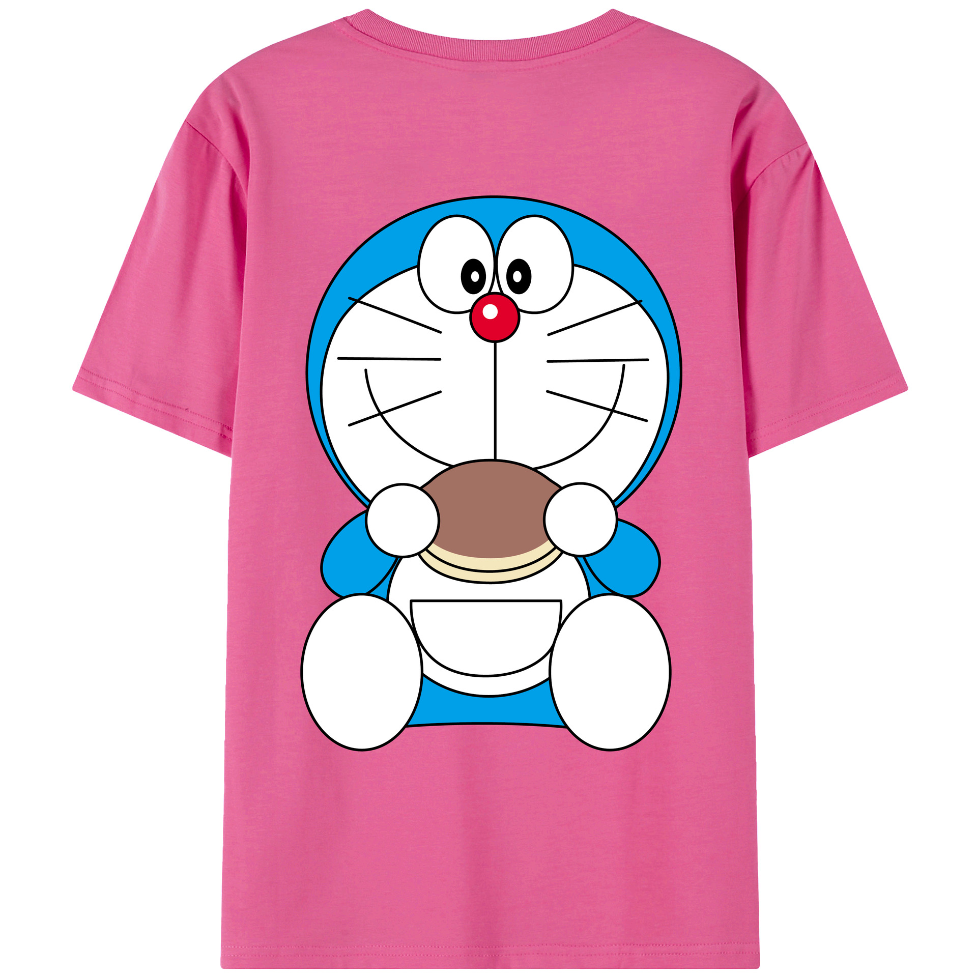 （画像用） ドラえもん Doraemon レディース半袖Tシャツ(バックプリント)