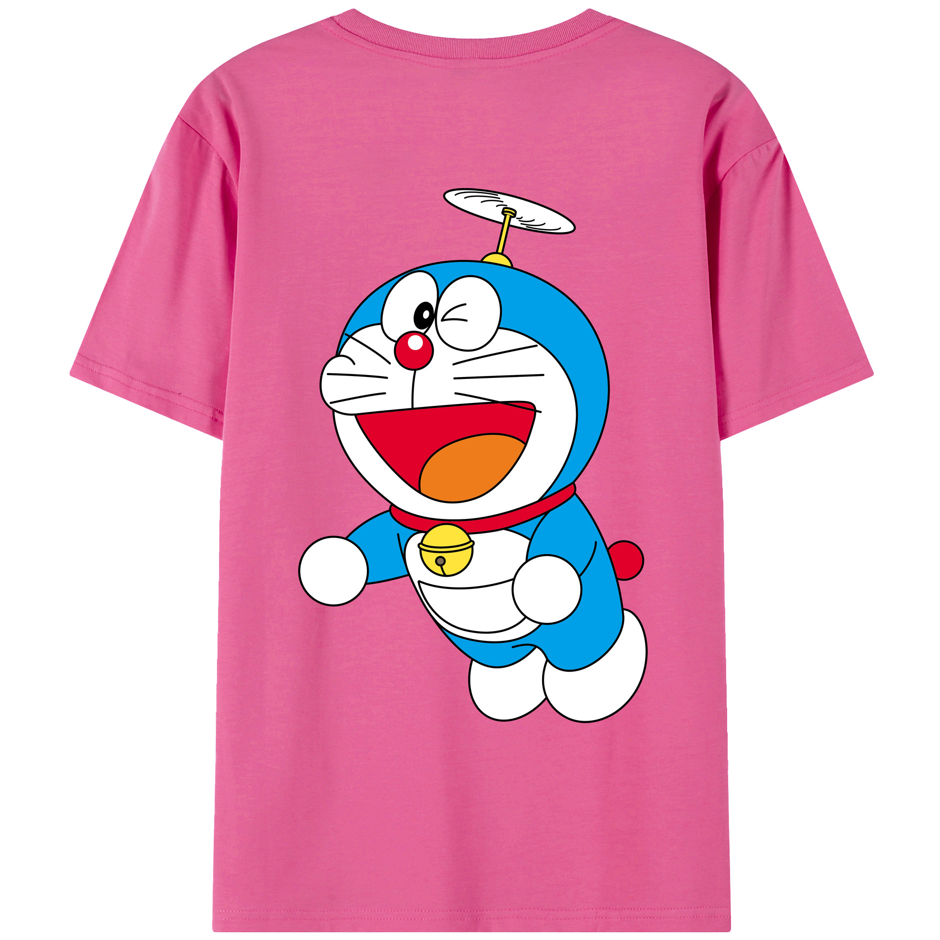 （画像用） ドラえもん Doraemon レディース半袖Tシャツ(バックプリント)