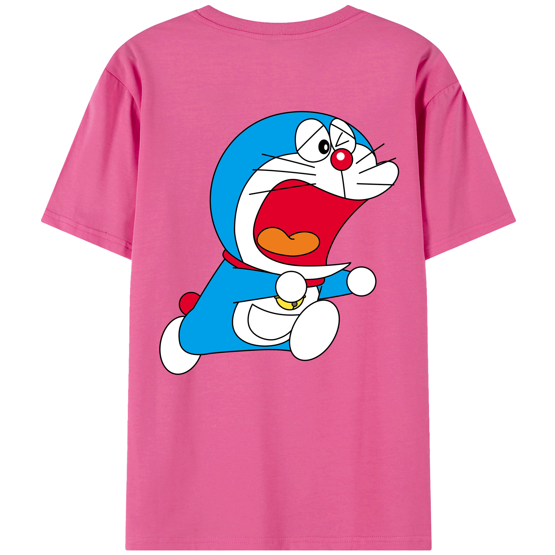 （画像用） ドラえもん Doraemon レディース半袖Tシャツ(バックプリント)
