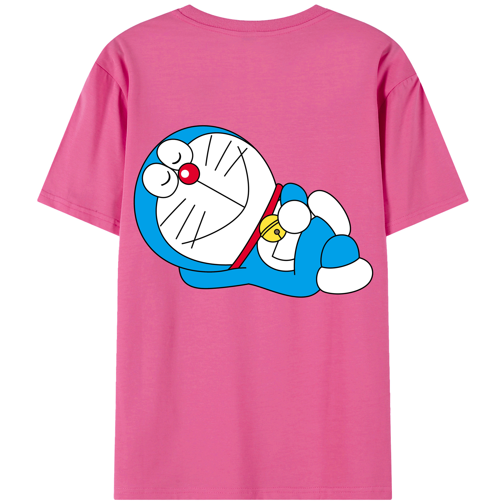 （画像用） ドラえもん Doraemon レディース半袖Tシャツ(バックプリント)