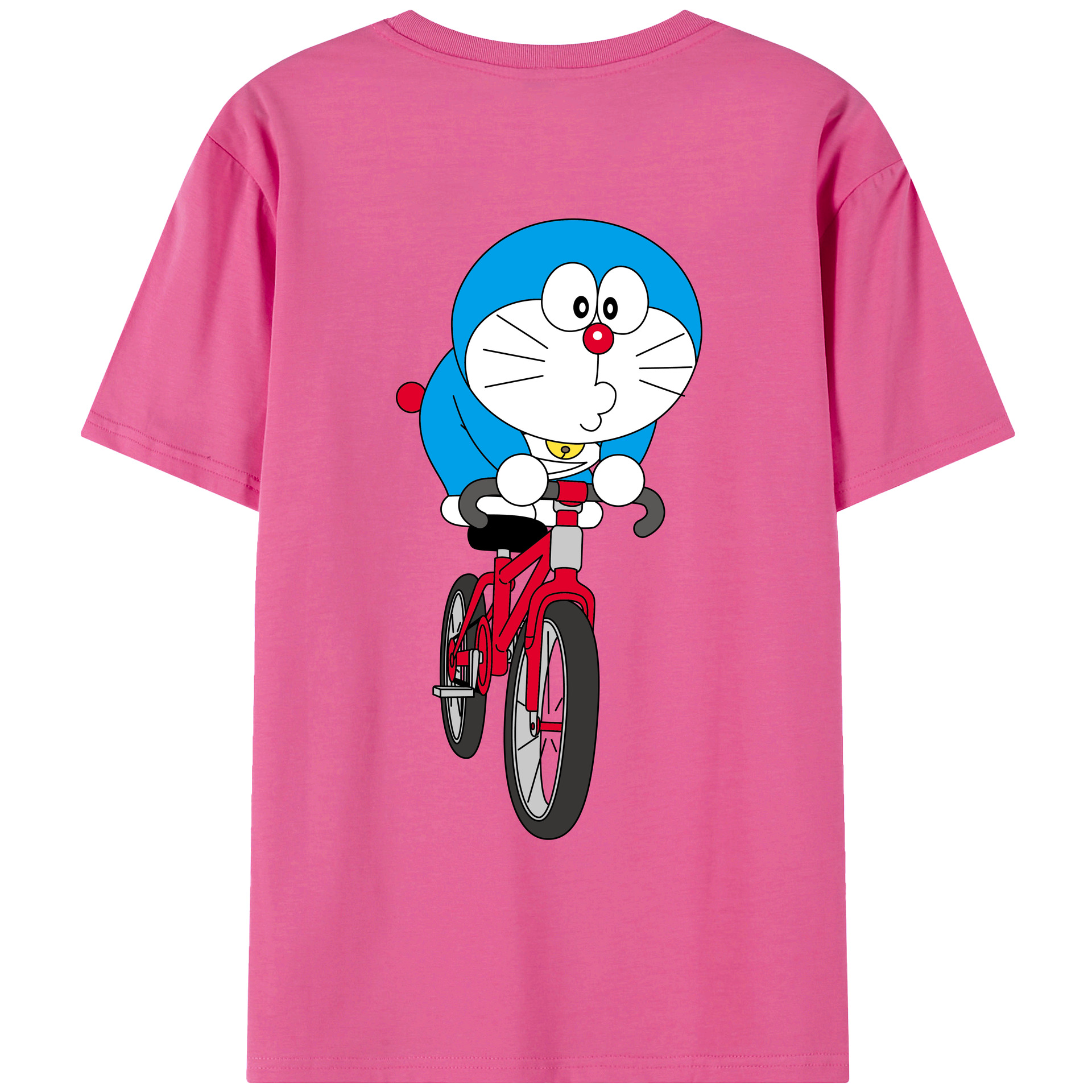 （画像用） ドラえもん Doraemon レディース半袖Tシャツ(バックプリント)