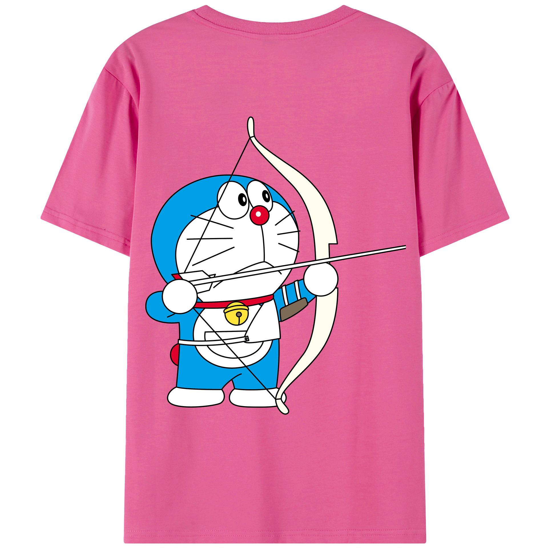 （画像用） ドラえもん Doraemon レディース半袖Tシャツ(バックプリント)