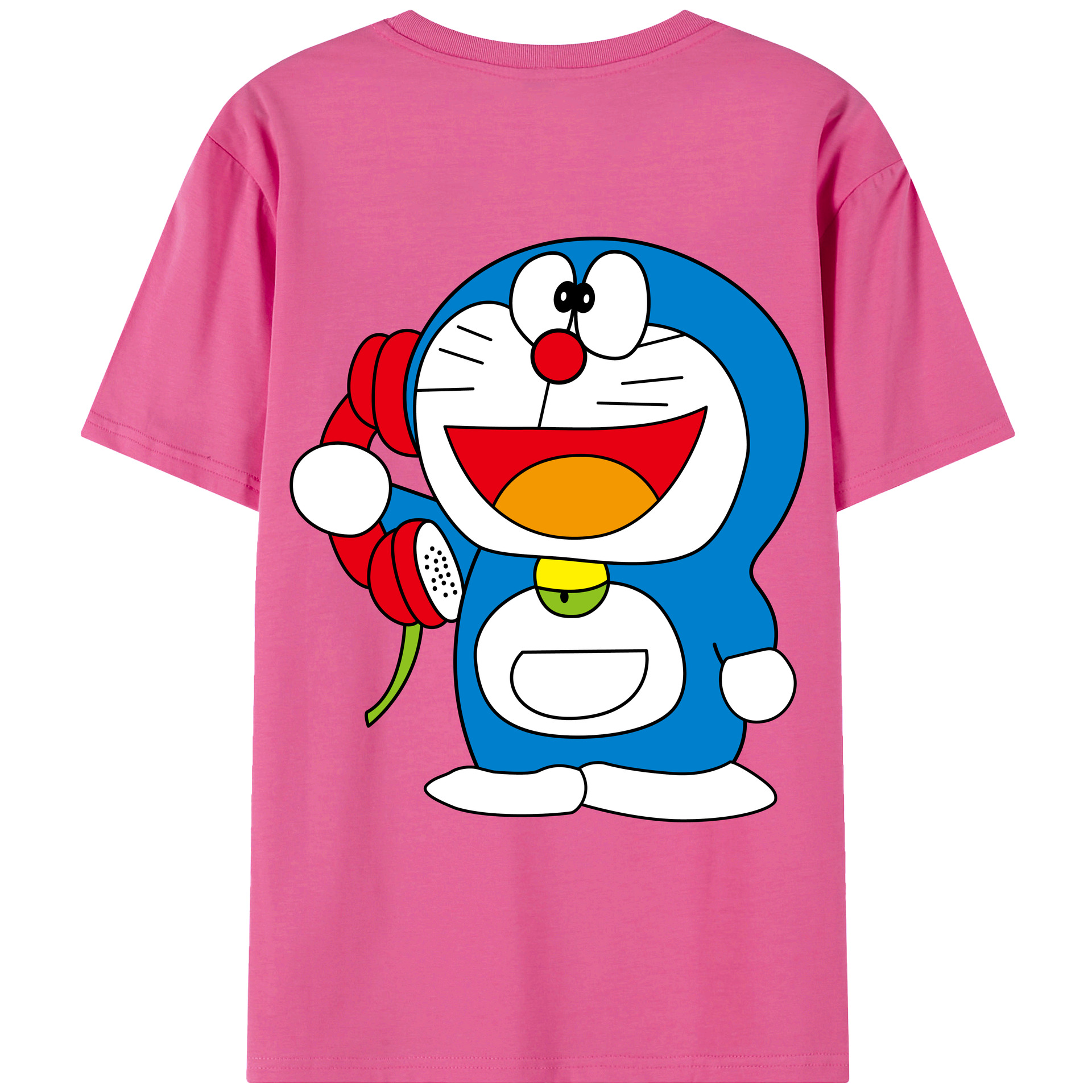 （画像用） ドラえもん Doraemon レディース半袖Tシャツ(バックプリント)