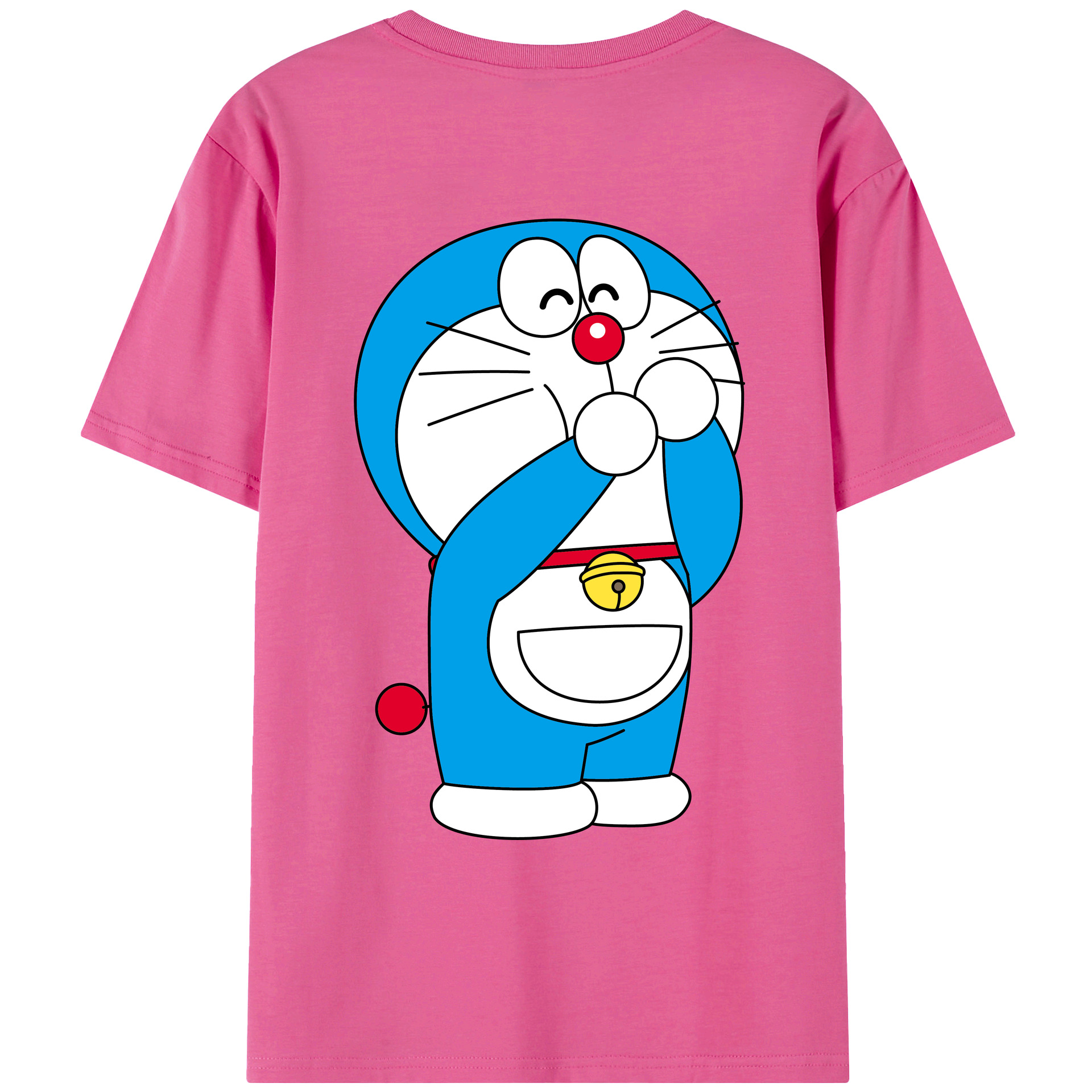 （画像用） ドラえもん Doraemon レディース半袖Tシャツ(バックプリント)
