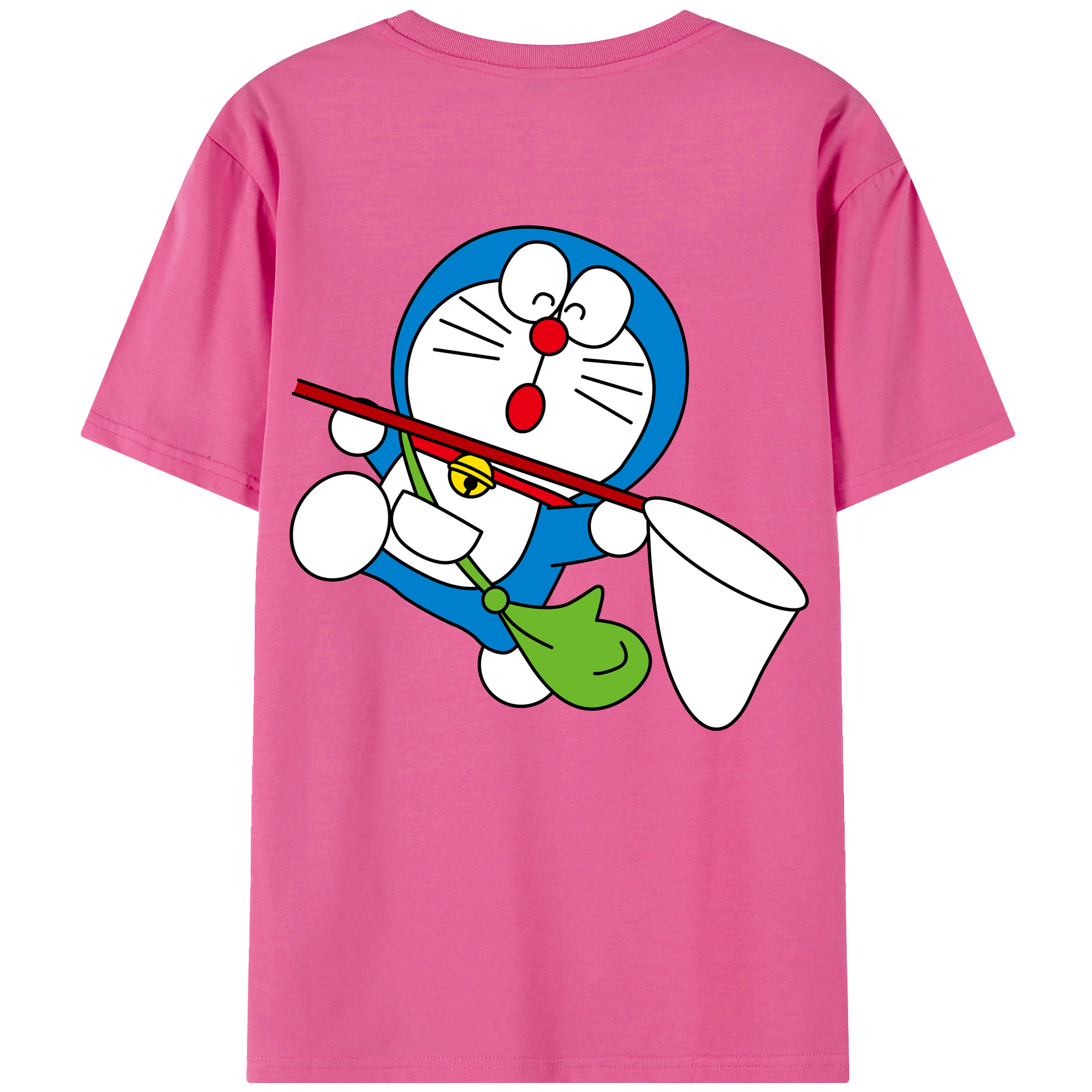 （画像用） ドラえもん Doraemon レディース半袖Tシャツ(バックプリント)