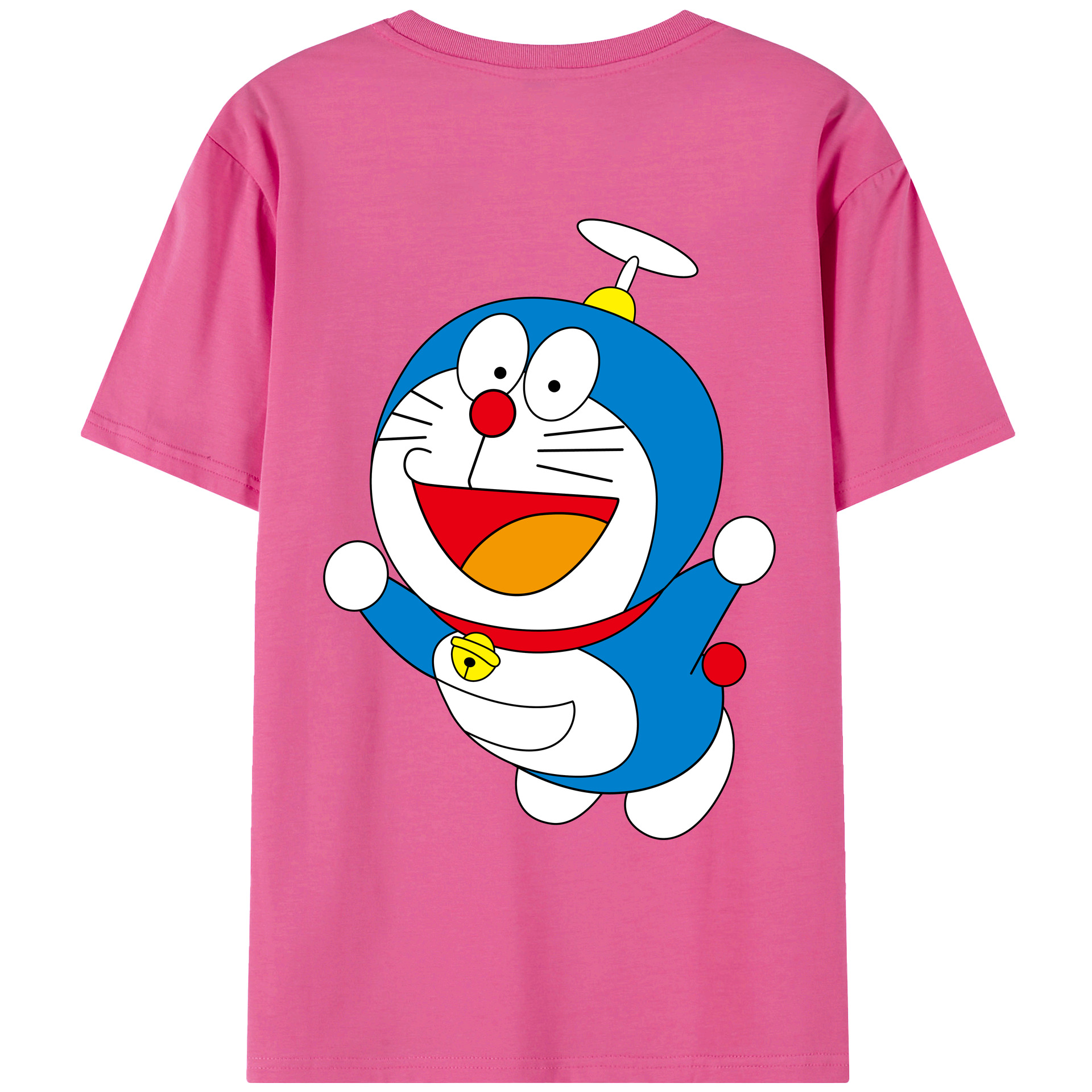 （画像用） ドラえもん Doraemon レディース半袖Tシャツ(バックプリント)
