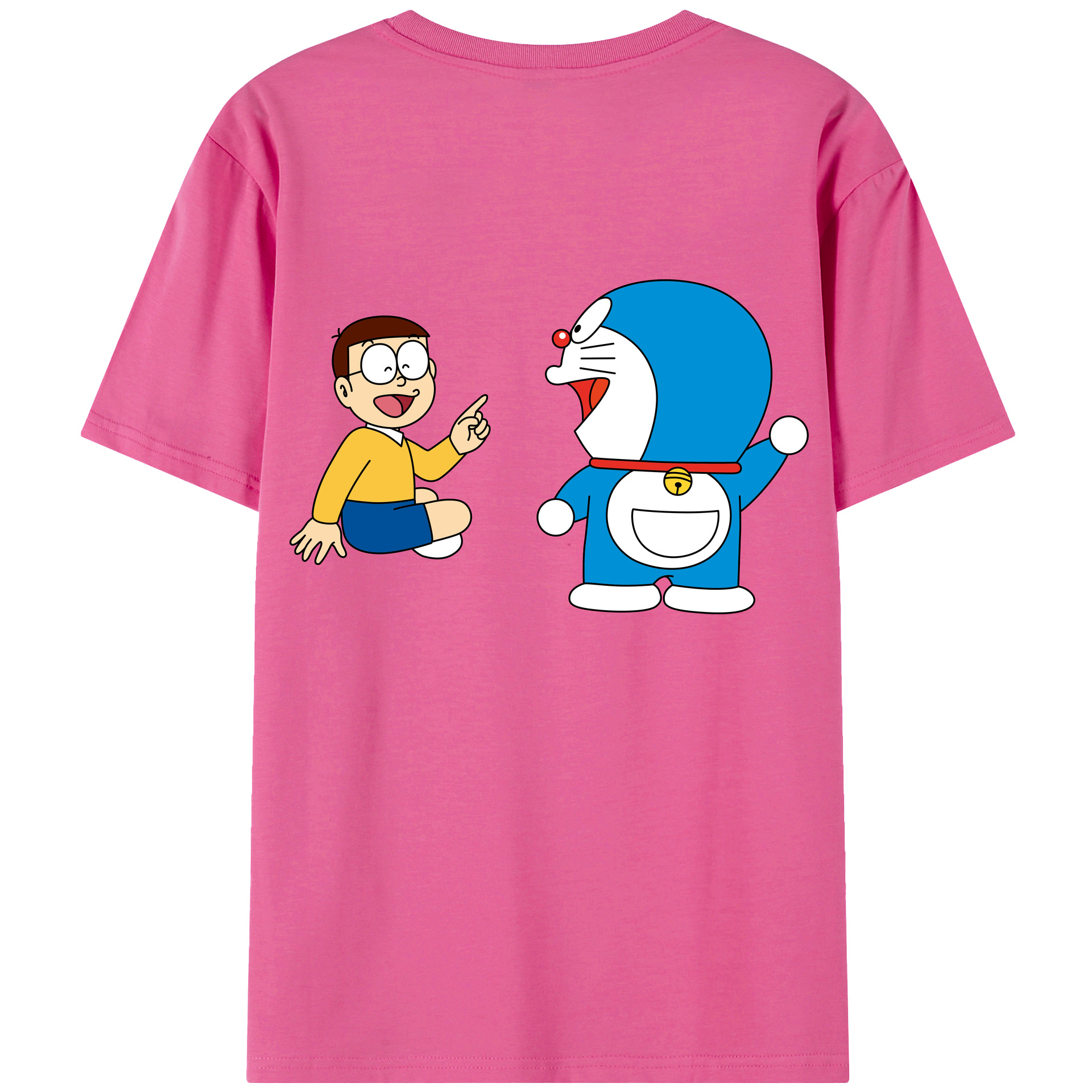 （画像用） ドラえもん Doraemon レディース半袖Tシャツ(バックプリント)