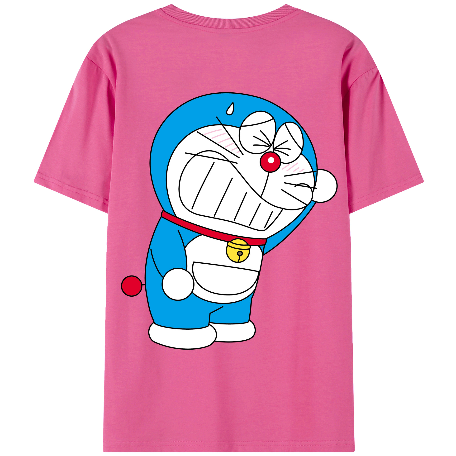 （画像用） ドラえもん Doraemon レディース半袖Tシャツ(バックプリント)