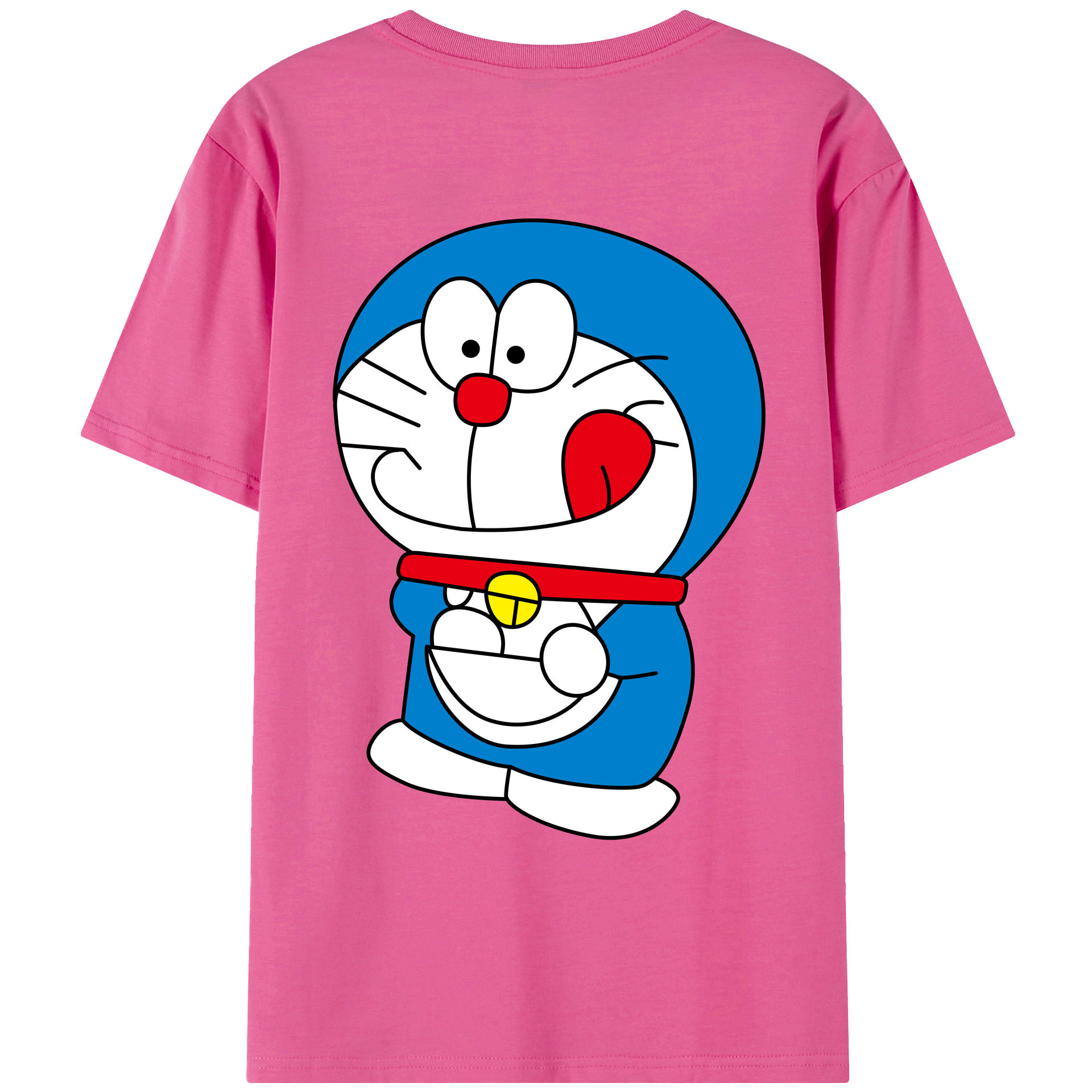 （画像用） ドラえもん Doraemon レディース半袖Tシャツ(バックプリント)
