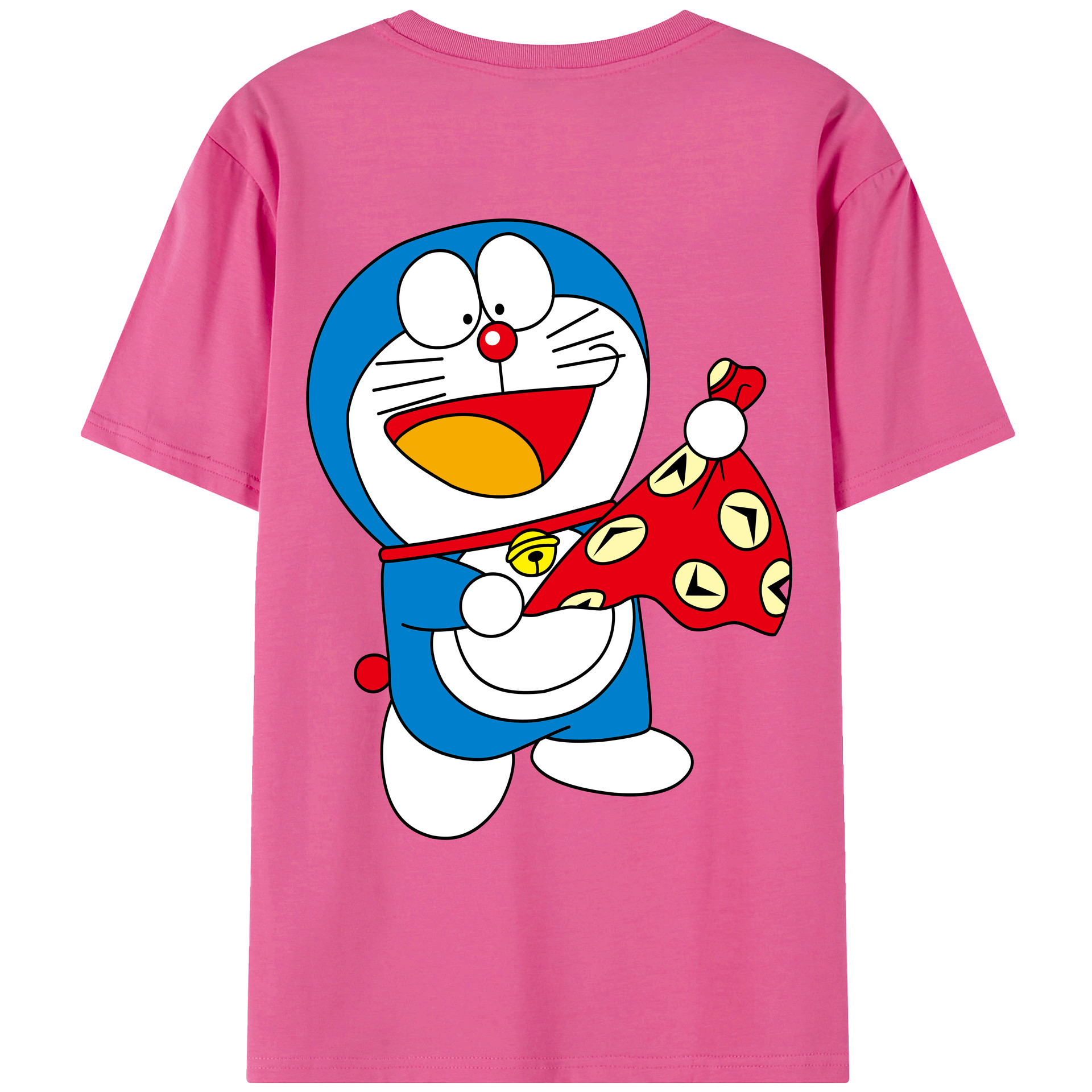 （画像用） ドラえもん Doraemon レディース半袖Tシャツ(バックプリント)