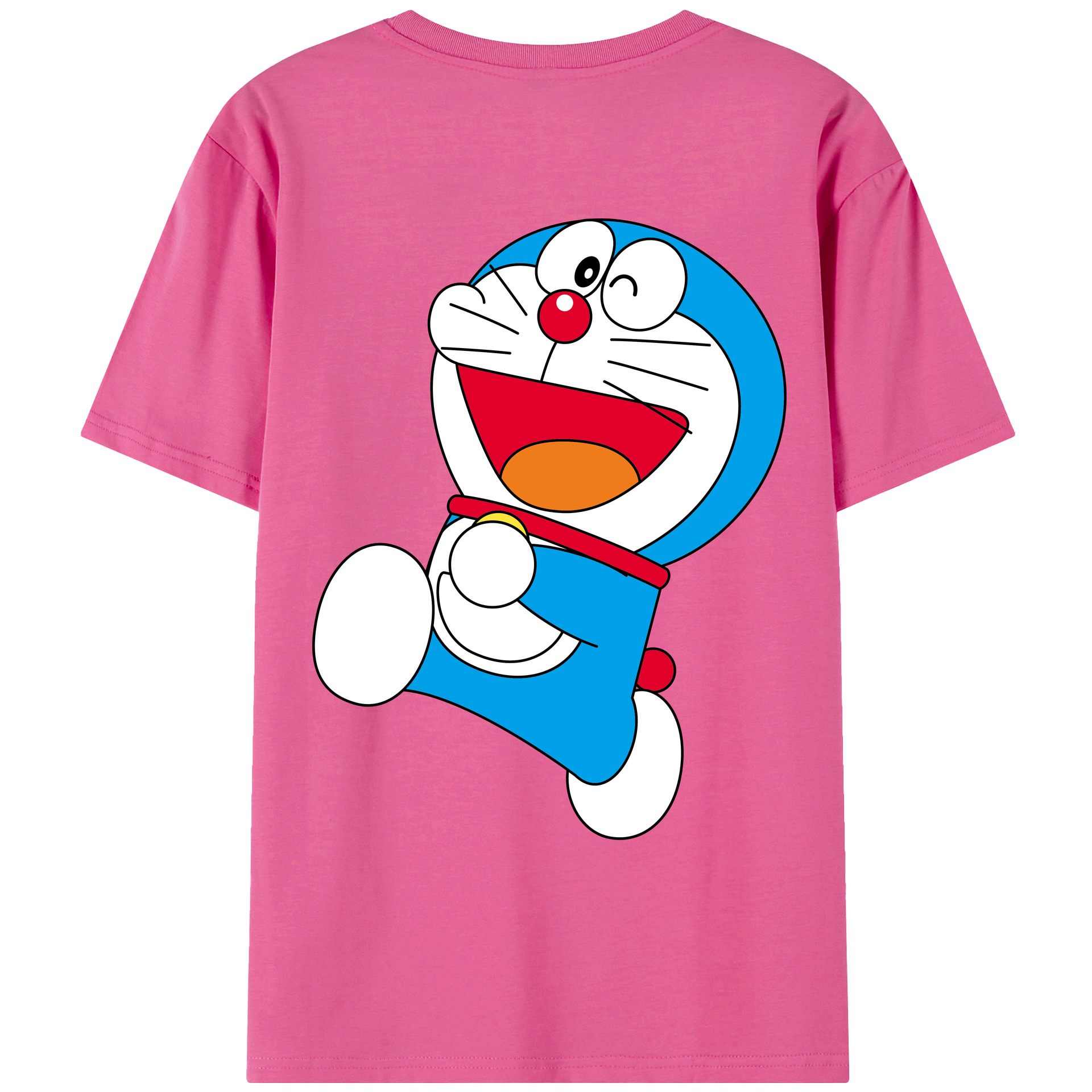 （画像用） ドラえもん Doraemon レディース半袖Tシャツ(バックプリント)