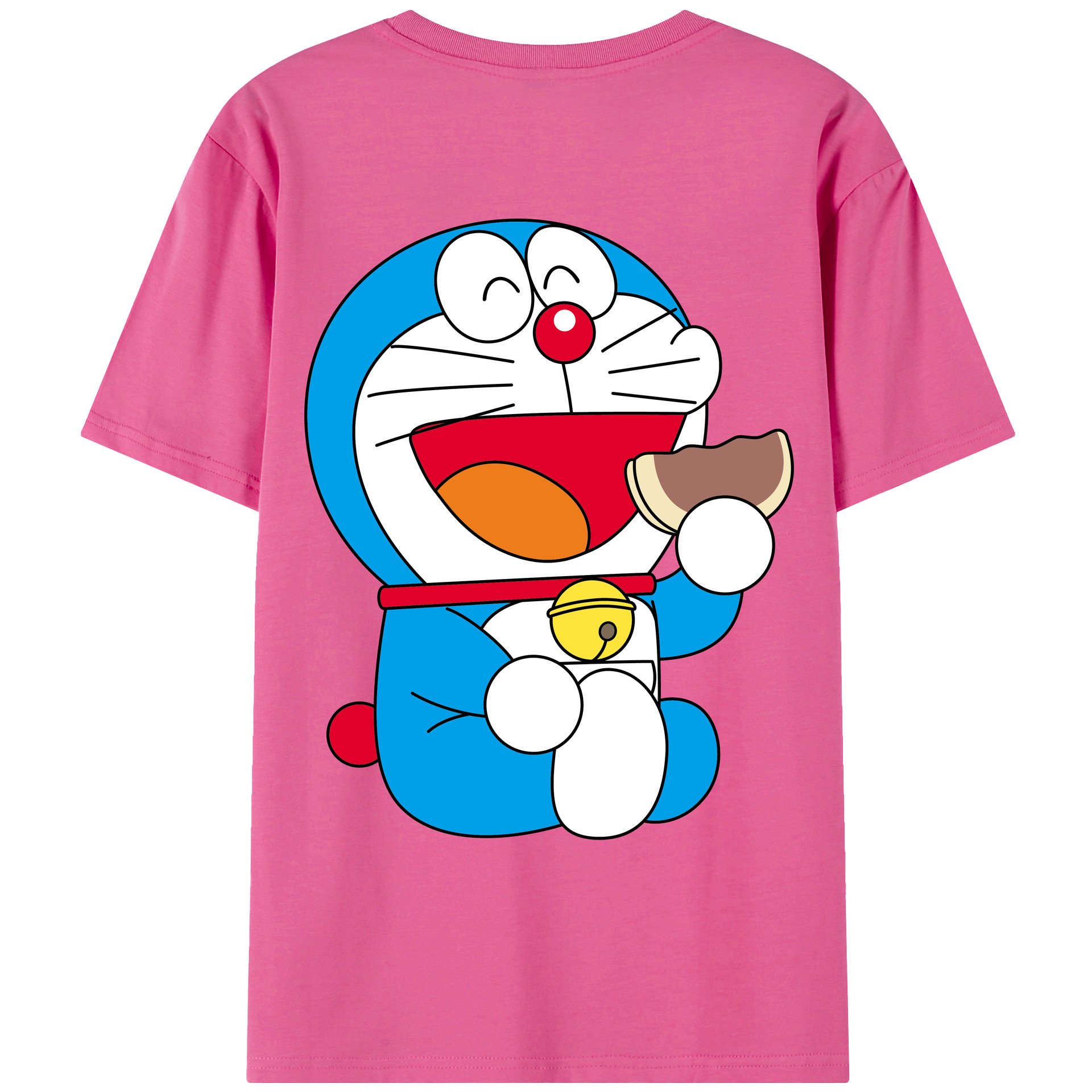 （画像用） ドラえもん Doraemon レディース半袖Tシャツ(バックプリント)