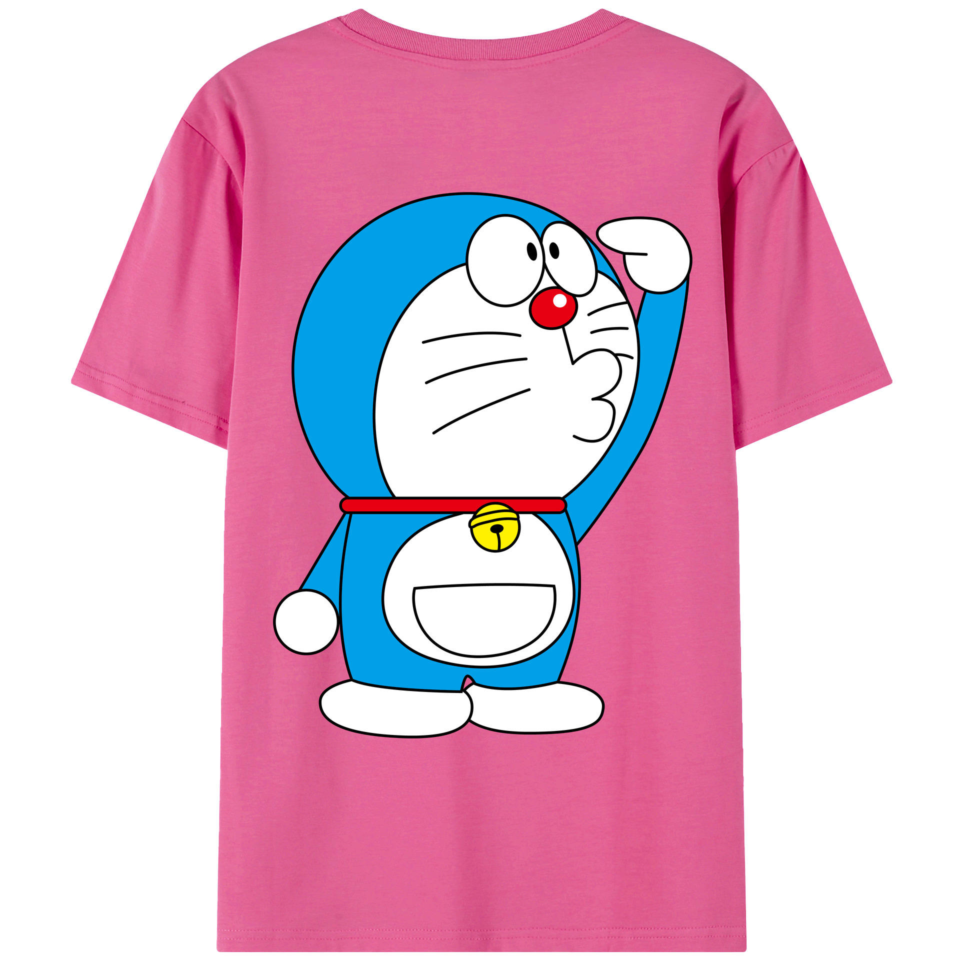 （画像用） ドラえもん Doraemon レディース半袖Tシャツ(バックプリント)
