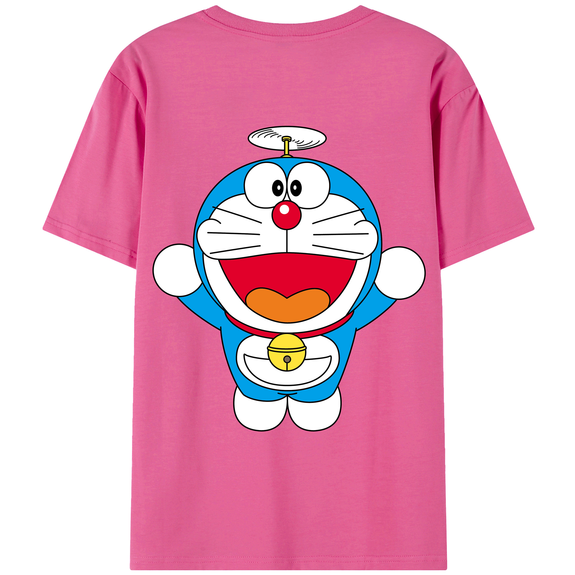 （画像用） ドラえもん Doraemon レディース半袖Tシャツ(バックプリント)