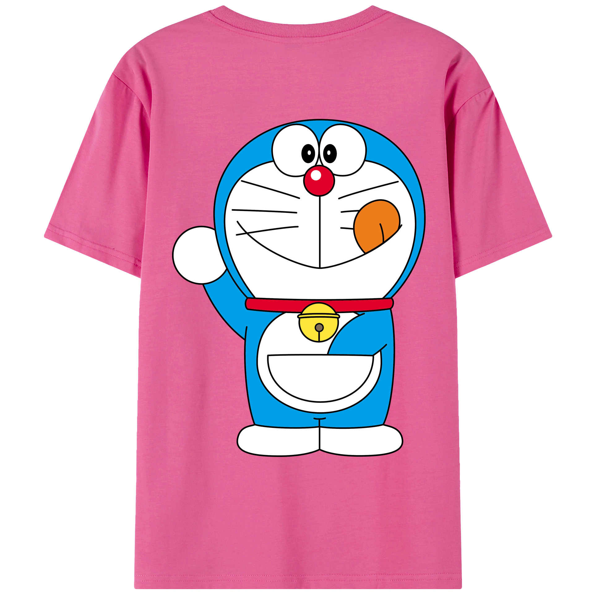 （画像用） ドラえもん Doraemon レディース半袖Tシャツ(バックプリント)