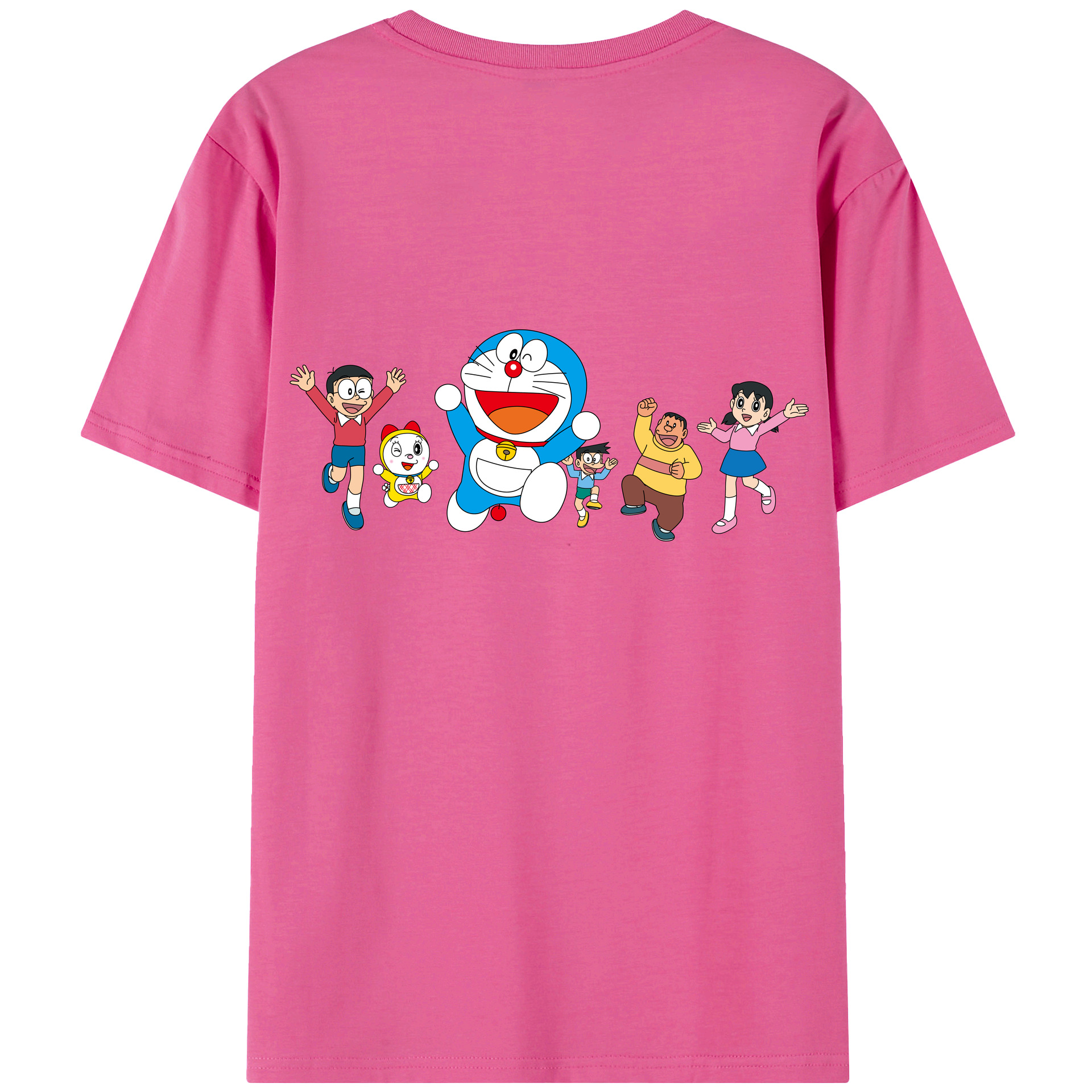 （画像用） ドラえもん 骨川 スネ夫 Doraemon Honekawa Suneo レディース半袖Tシャツ(バックプリント)