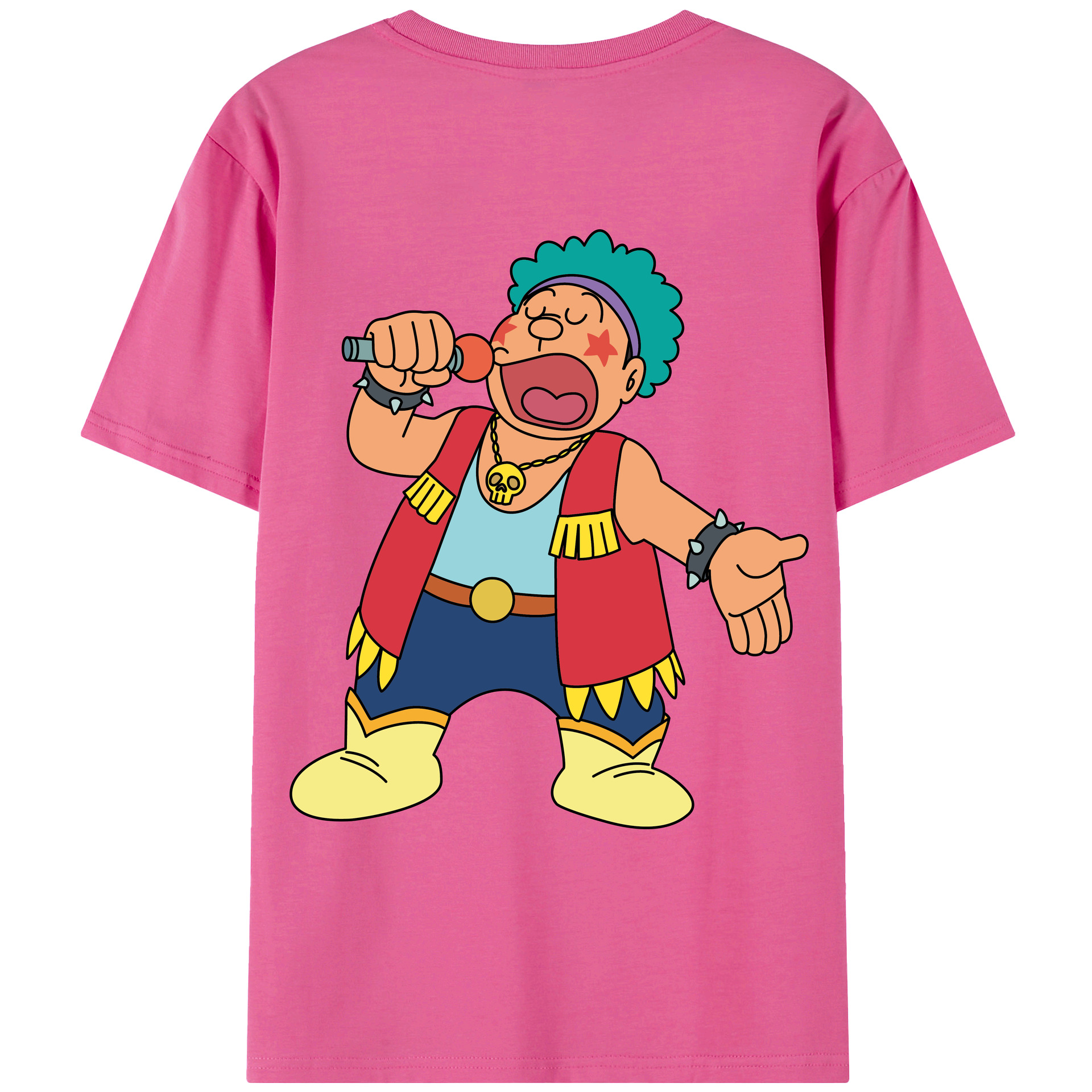 （画像用） ドラえもん 剛田武 Doraemon Gouta Takeshi レディース半袖Tシャツ(バックプリント)