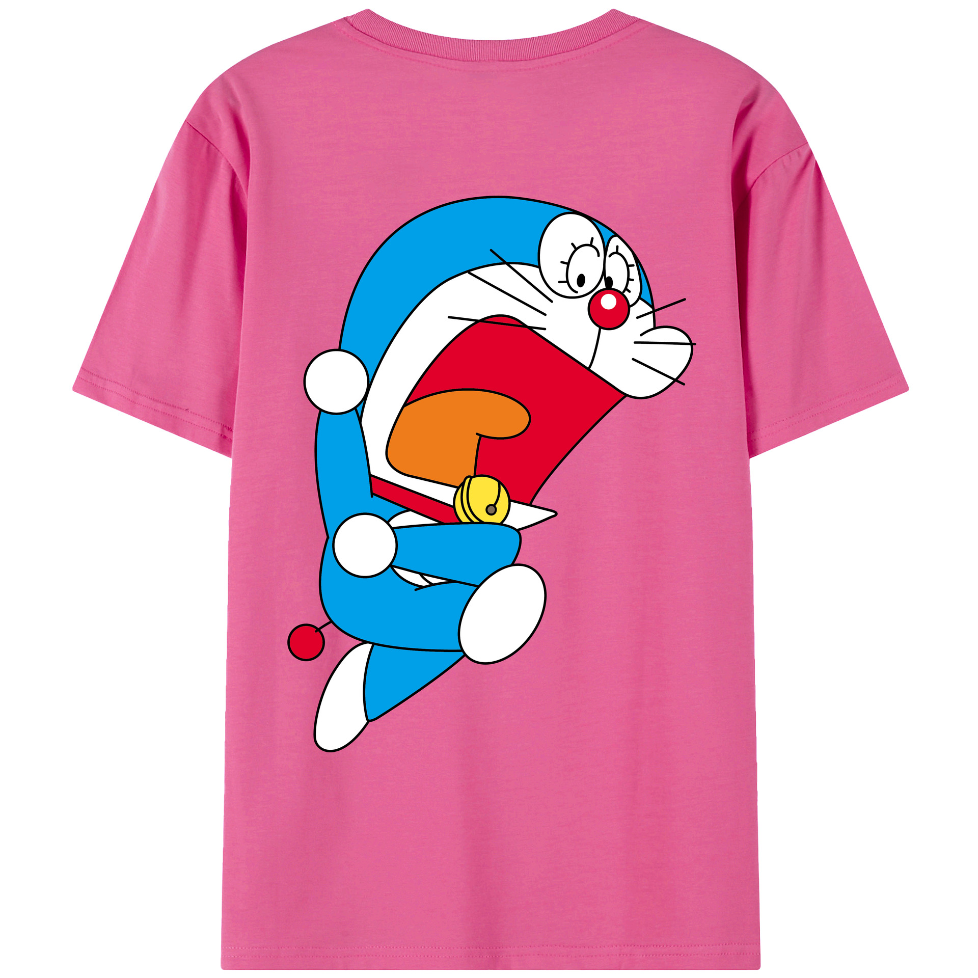 （画像用） ドラえもん Doraemon レディース半袖Tシャツ(バックプリント)