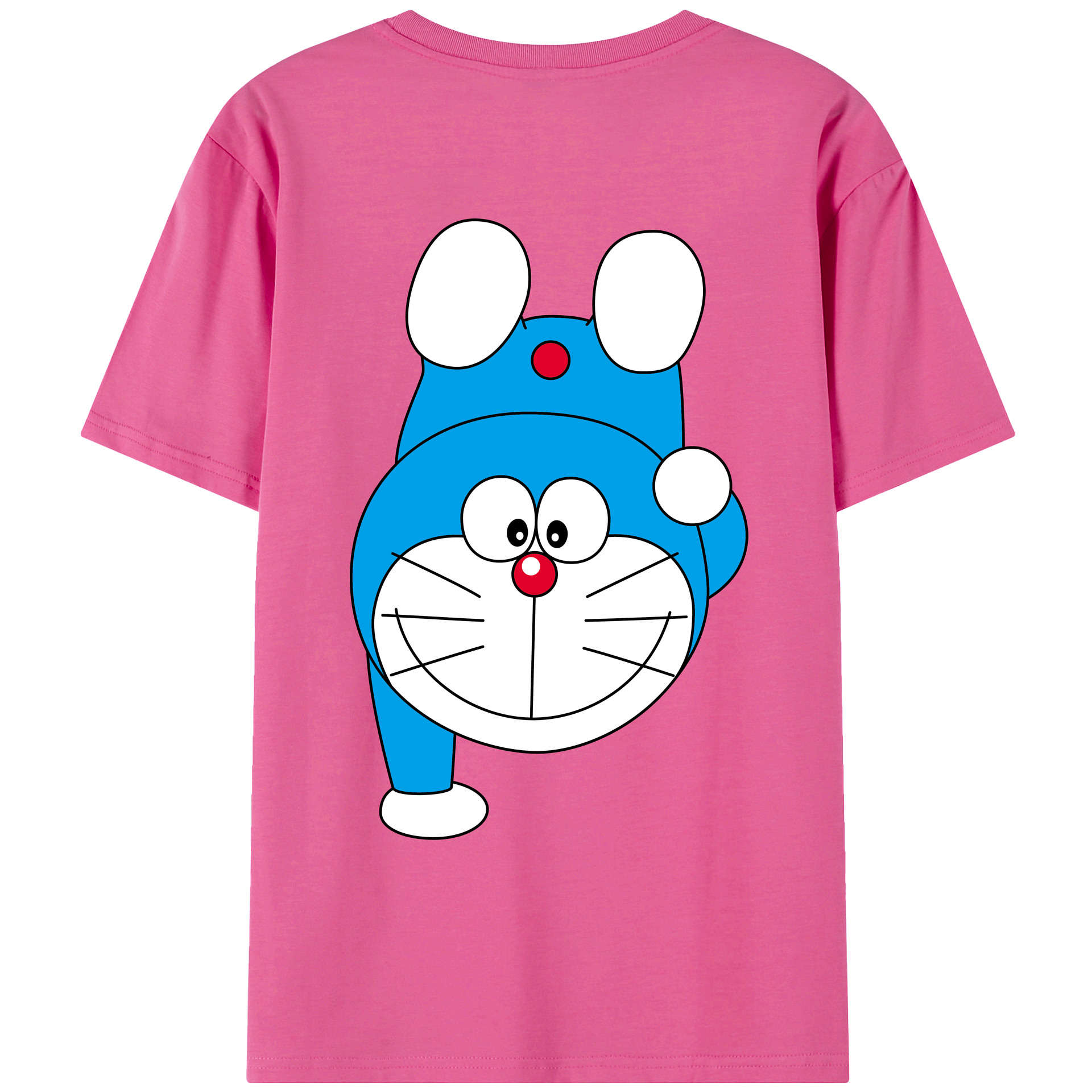（画像用） ドラえもん Doraemon レディース半袖Tシャツ(バックプリント)
