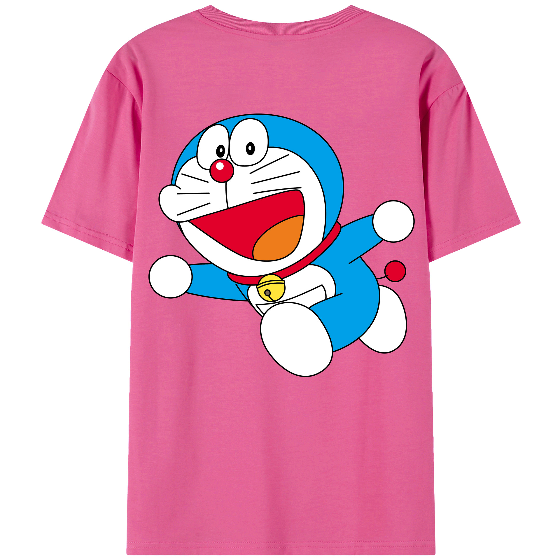 （画像用） ドラえもん Doraemon レディース半袖Tシャツ(バックプリント)