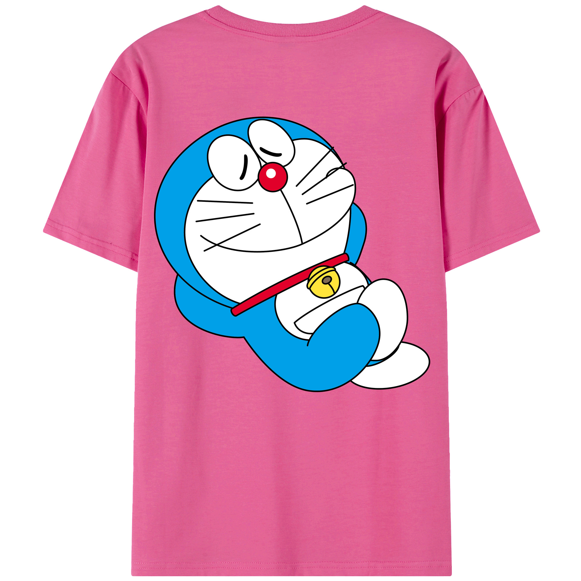 （画像用） ドラえもん Doraemon レディース半袖Tシャツ(バックプリント)