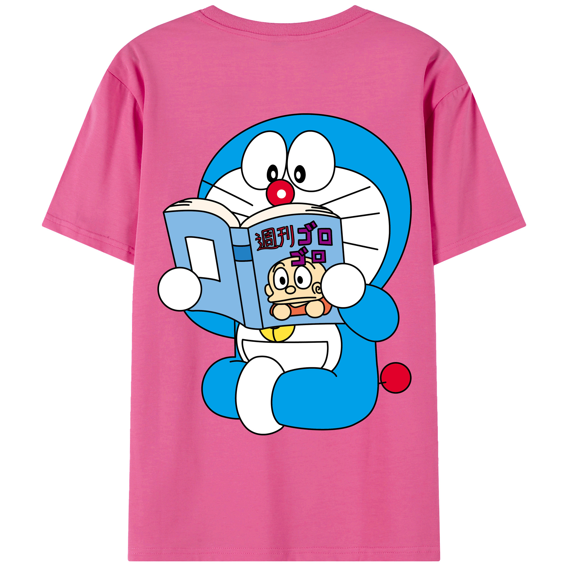 （画像用） ドラえもん Doraemon レディース半袖Tシャツ(バックプリント)