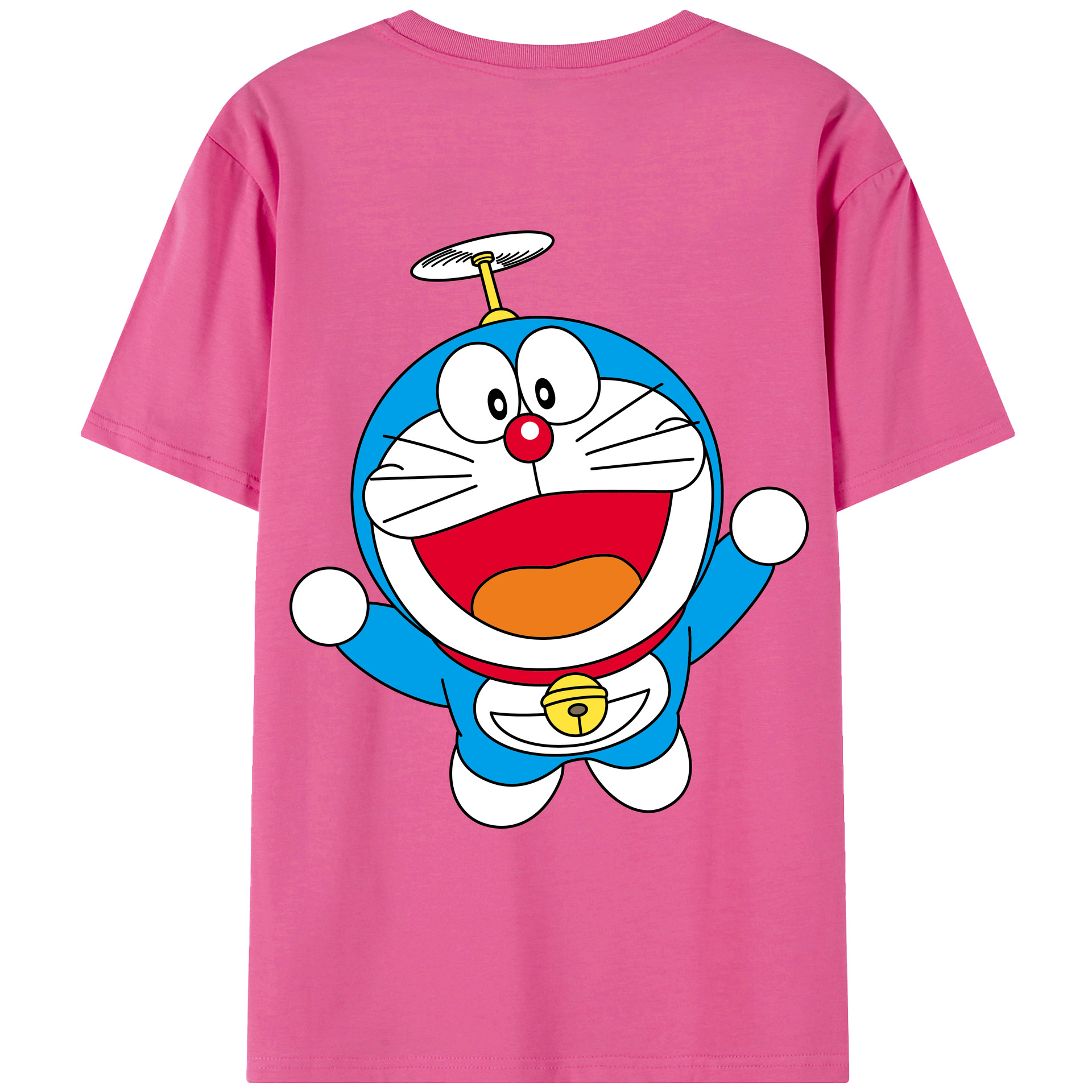 （画像用） ドラえもん Doraemon レディース半袖Tシャツ(バックプリント)