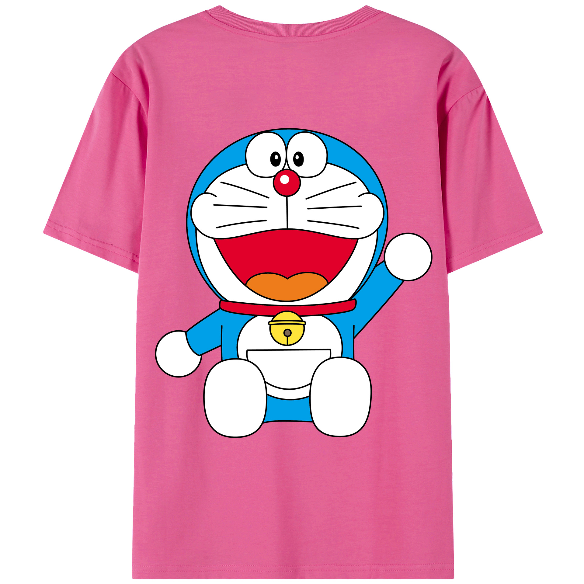 （画像用） ドラえもん Doraemon レディース半袖Tシャツ(バックプリント)