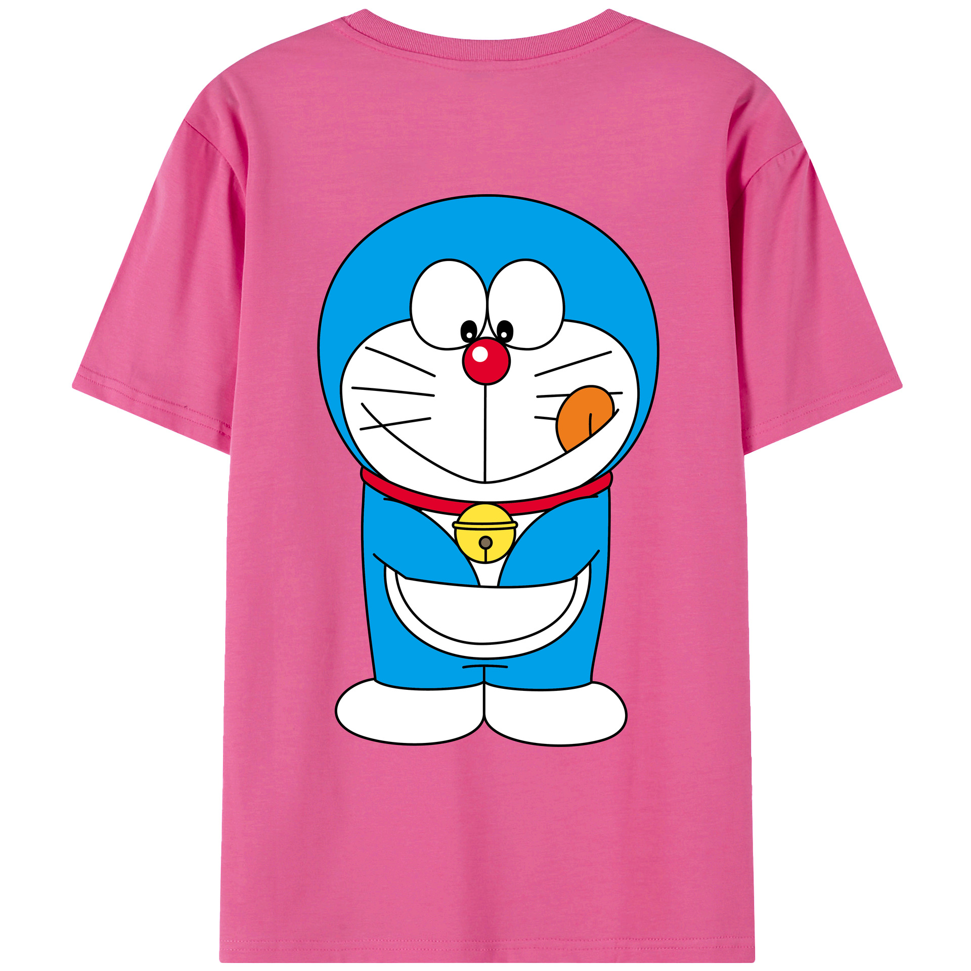 （画像用） ドラえもん Doraemon レディース半袖Tシャツ(バックプリント)