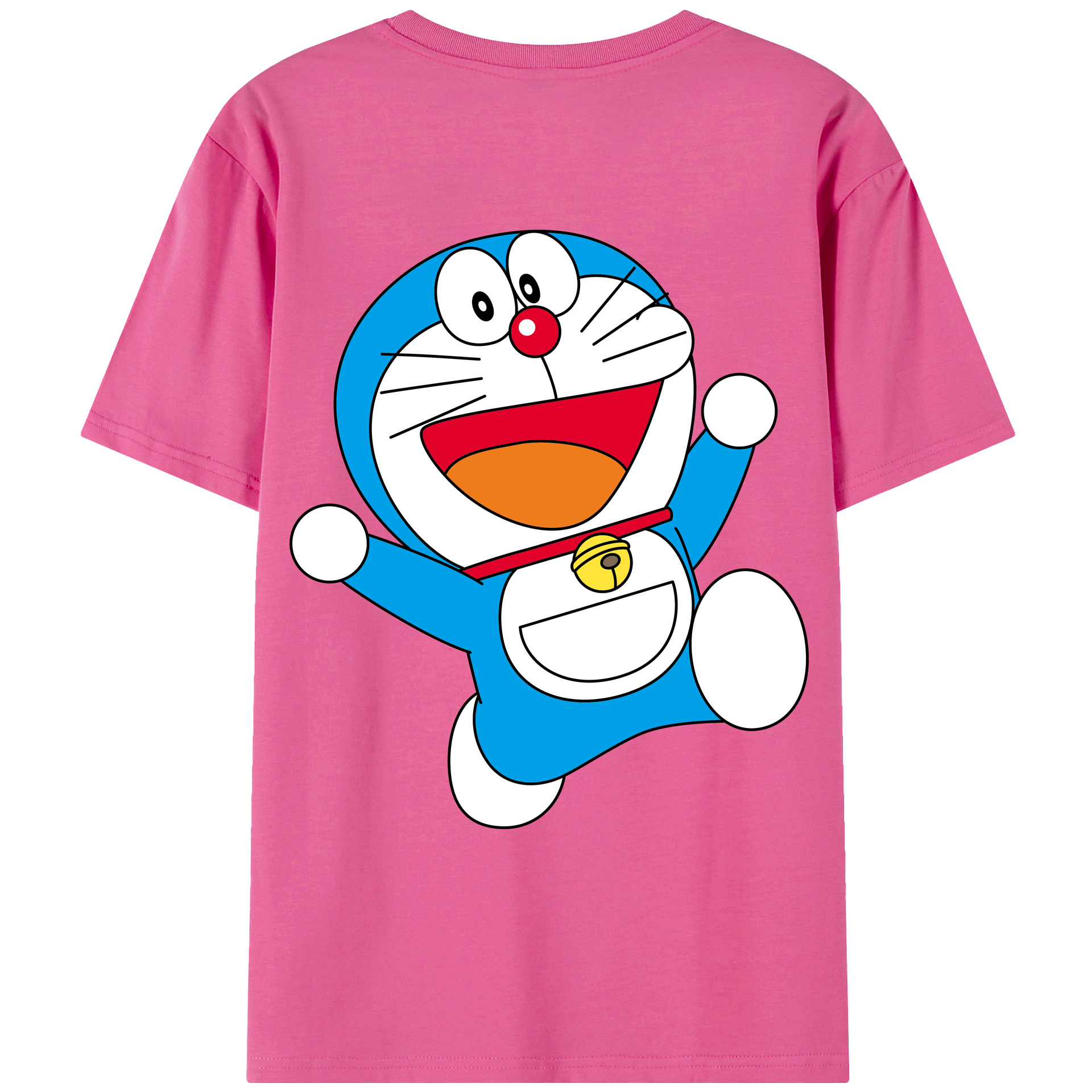 （画像用） ドラえもん Doraemon レディース半袖Tシャツ(バックプリント)