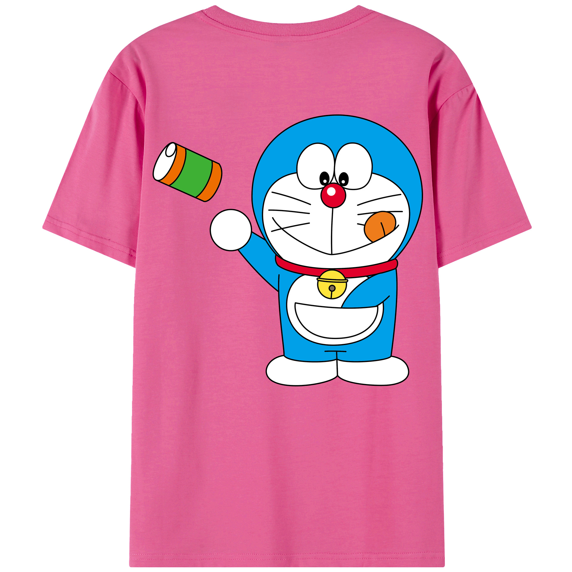 （画像用） ドラえもん Doraemon レディース半袖Tシャツ(バックプリント)